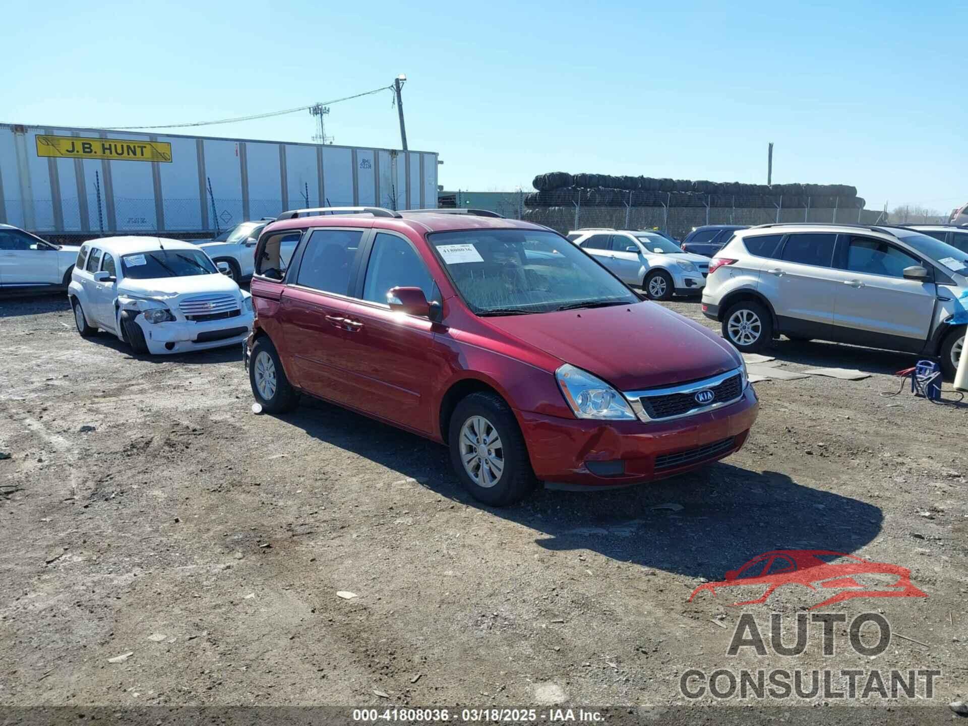 KIA SEDONA 2012 - KNDMG4C7XC6432786