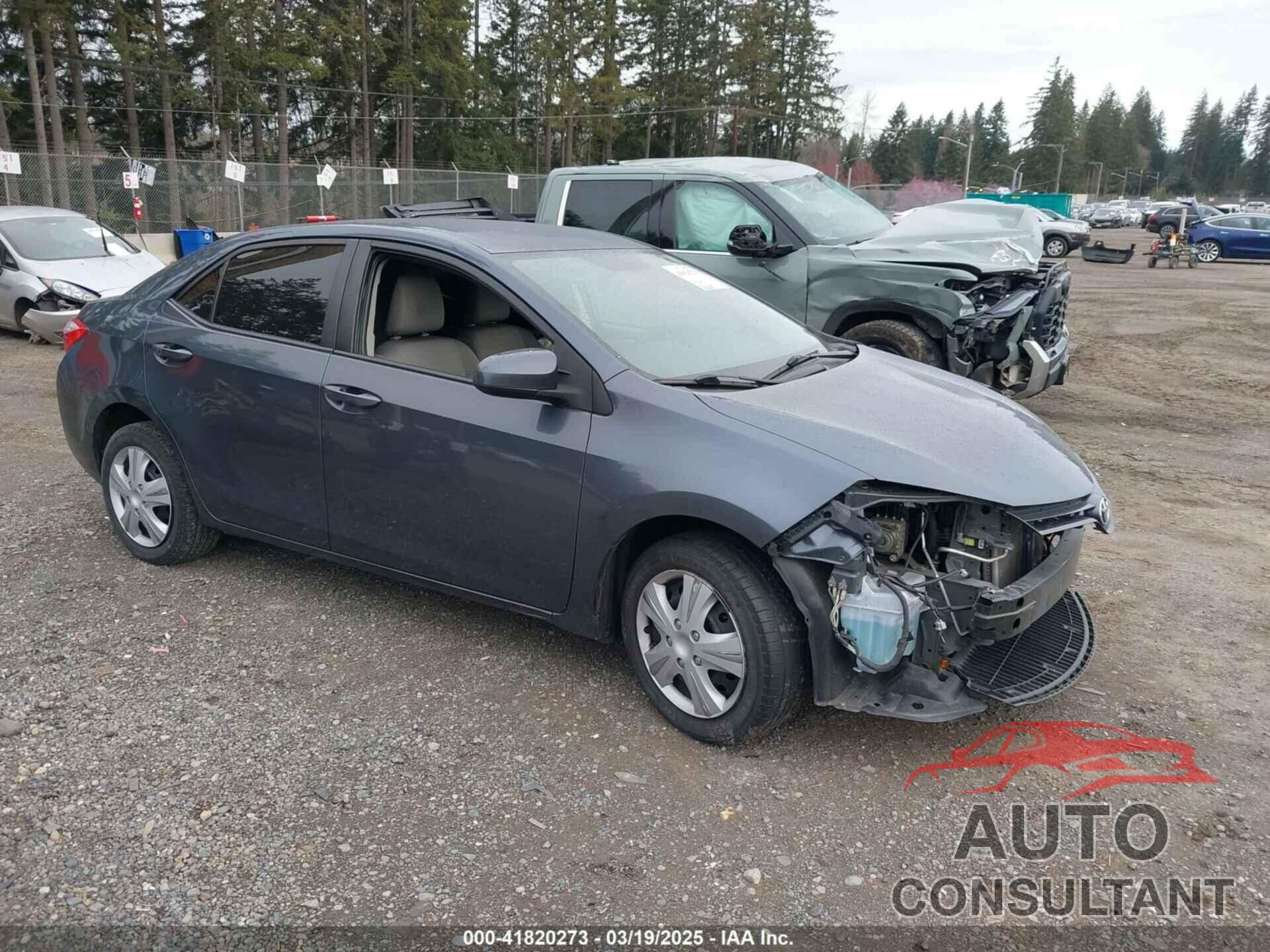 TOYOTA COROLLA 2016 - 5YFBURHE3GP529265