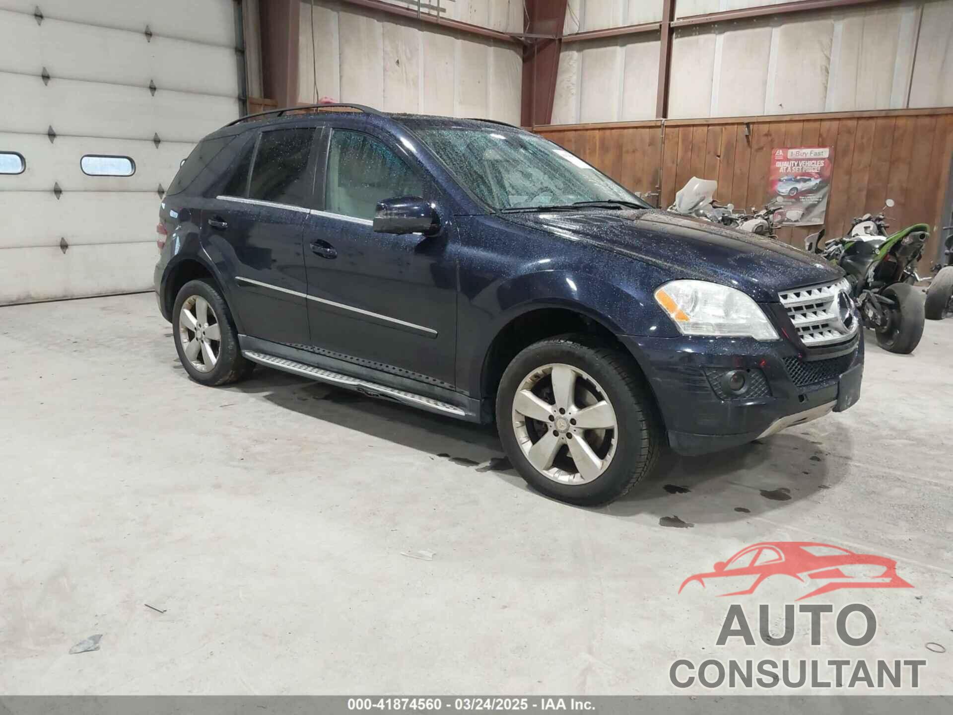 MERCEDES-BENZ ML 350 2011 - 4JGBB8GB1BA742022