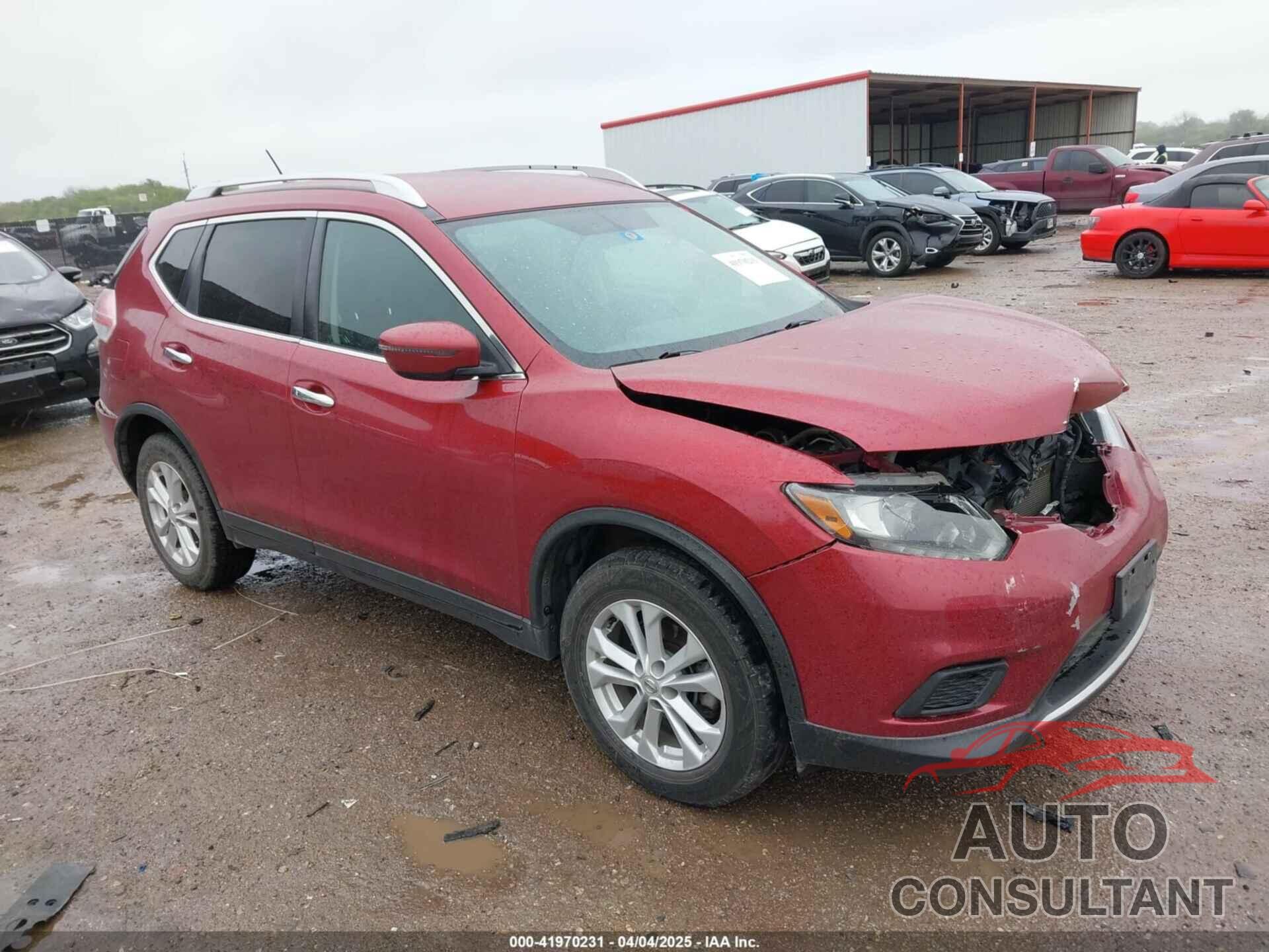 NISSAN ROGUE 2016 - KNMAT2MT7GP712468