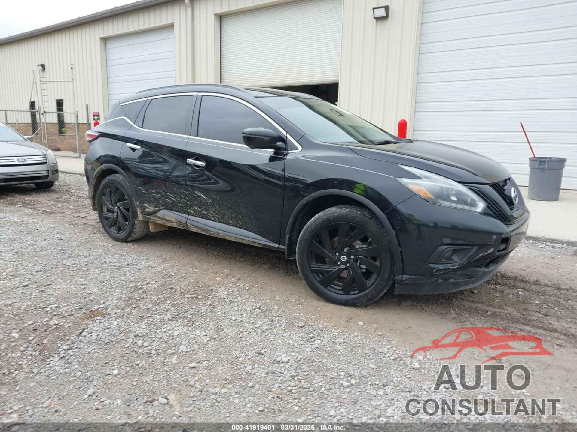 NISSAN MURANO 2018 - 5N1AZ2MG0JN197085