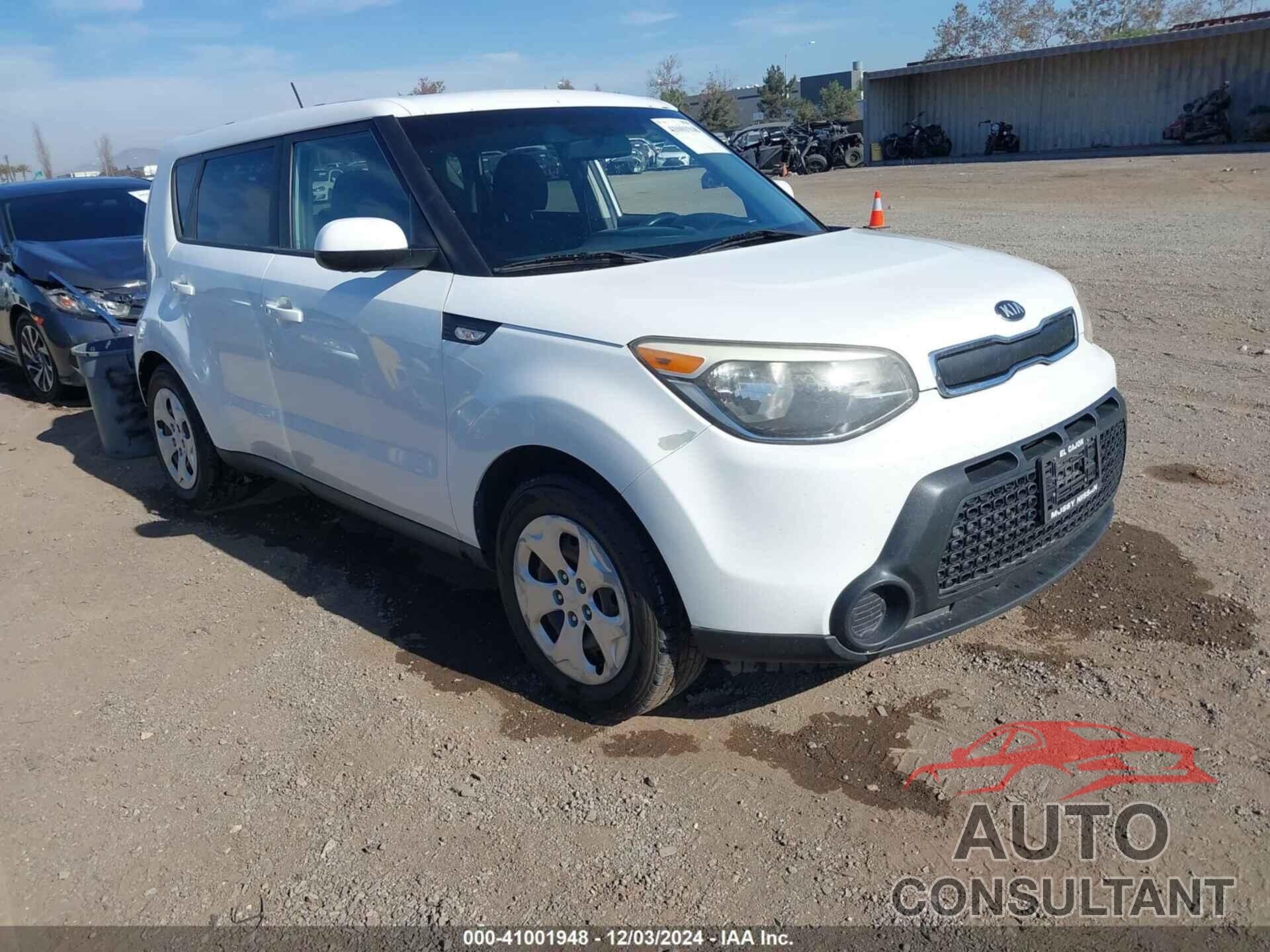 KIA SOUL 2014 - KNDJN2A22E7038524