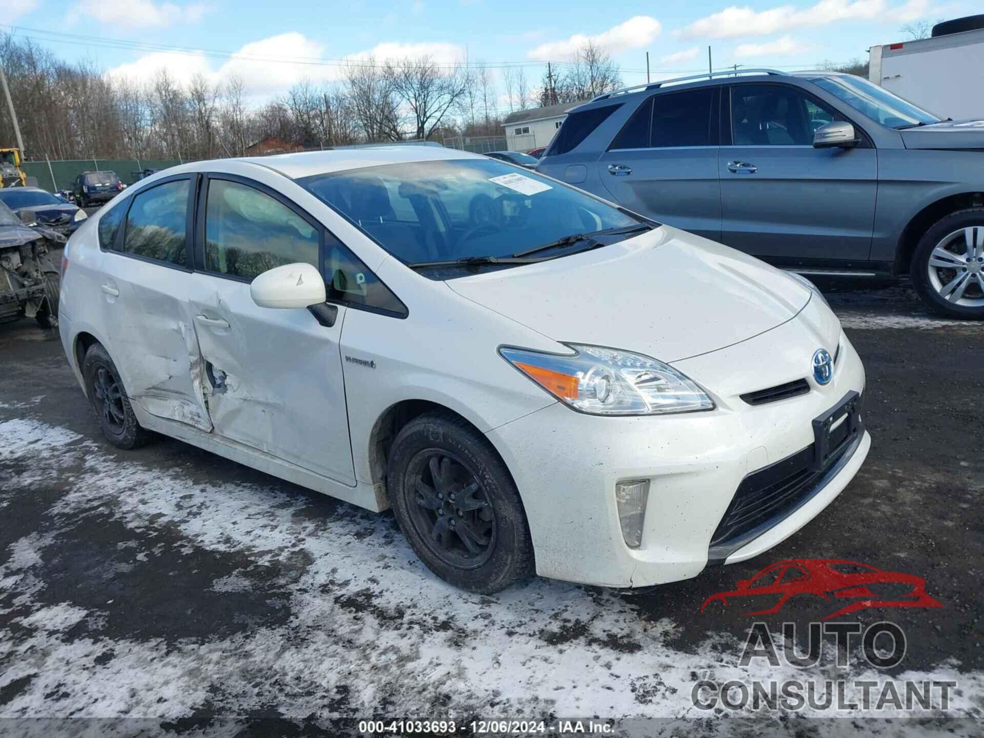 TOYOTA PRIUS 2012 - JTDKN3DU9C5408612