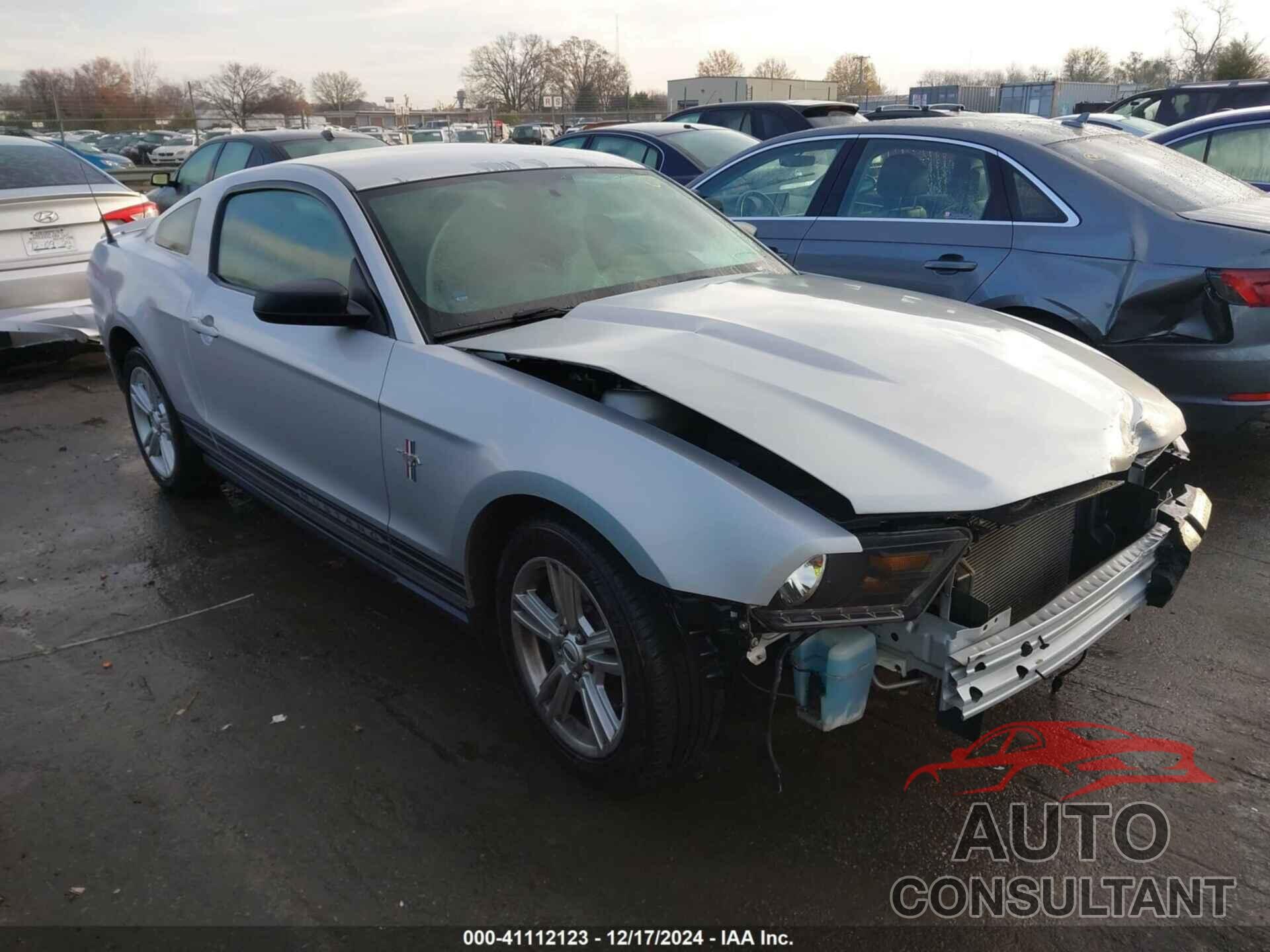 FORD MUSTANG 2012 - 1ZVBP8AM3C5206549