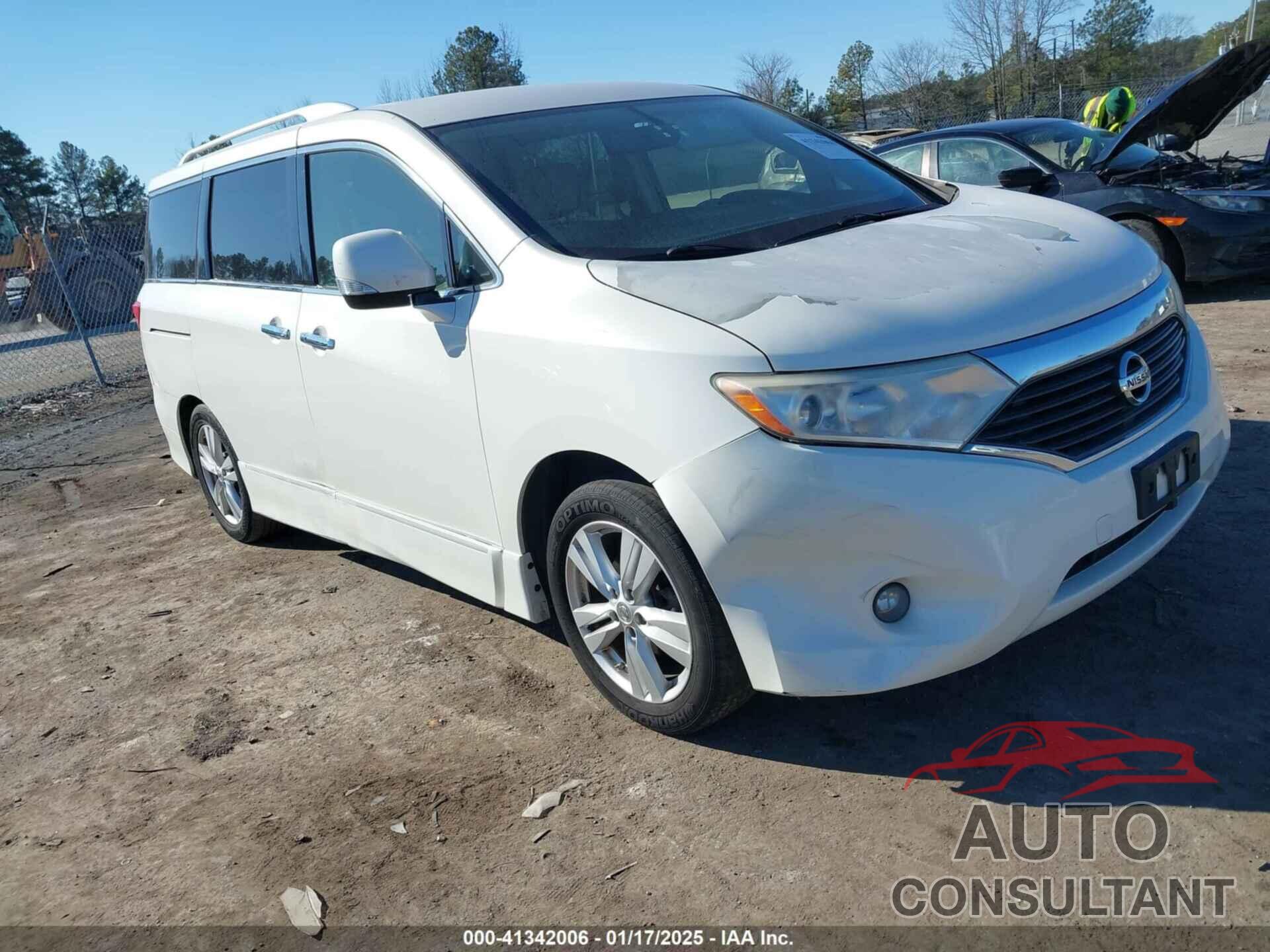 NISSAN QUEST 2013 - JN8AE2KP4D9064558