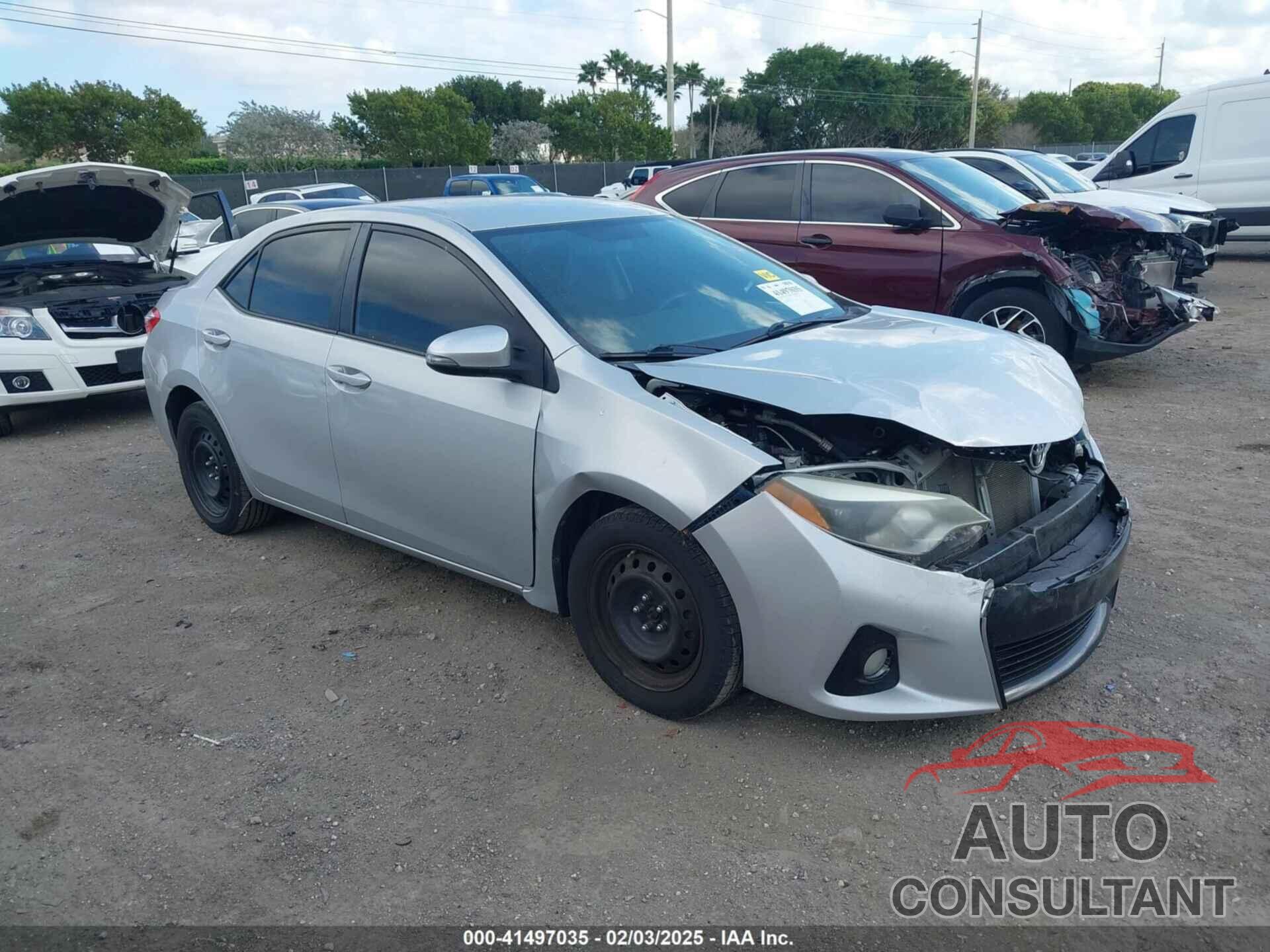 TOYOTA COROLLA 2016 - 2T1BURHE7GC516308