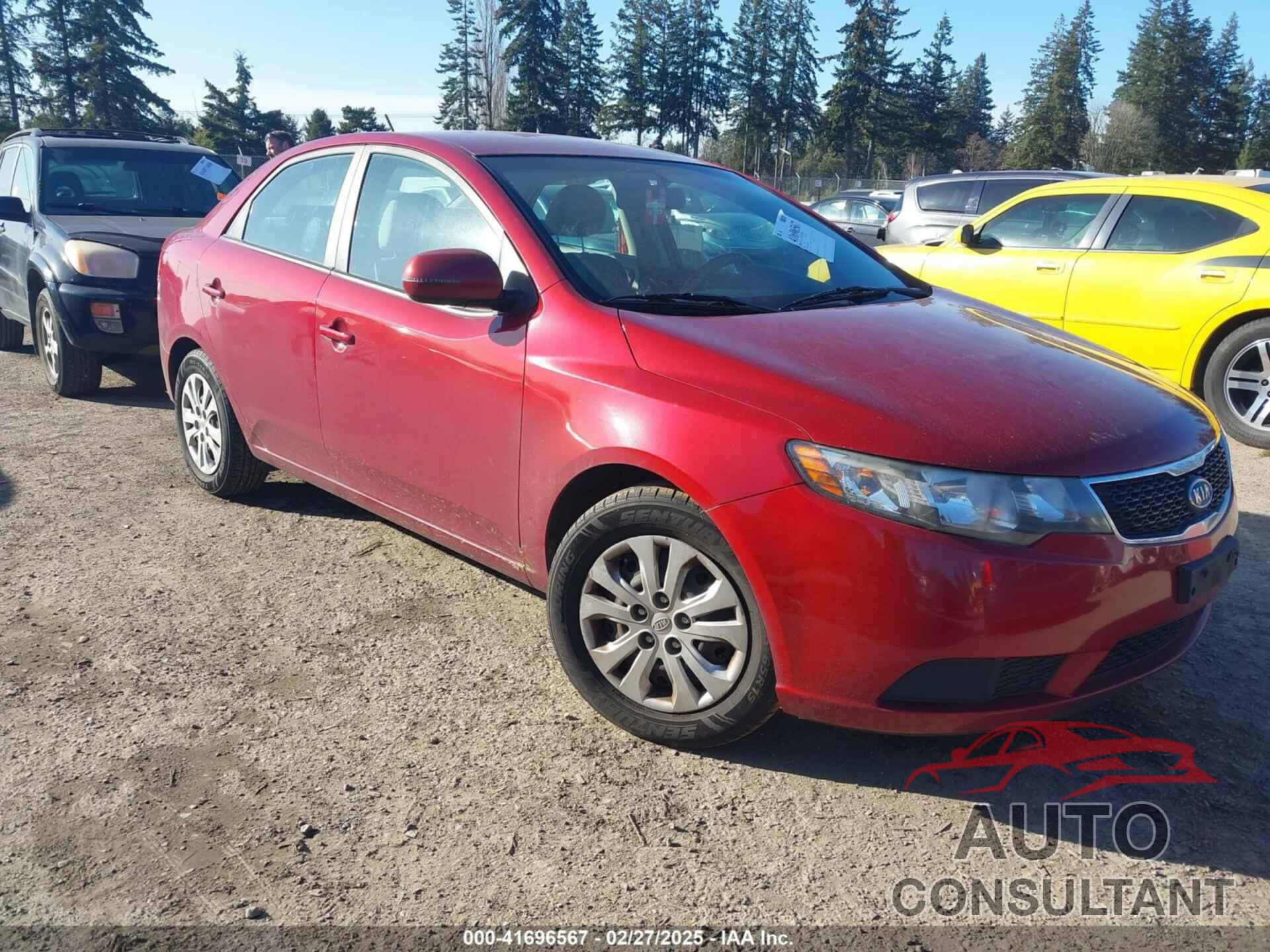KIA FORTE 2012 - KNAFU4A29C5591908