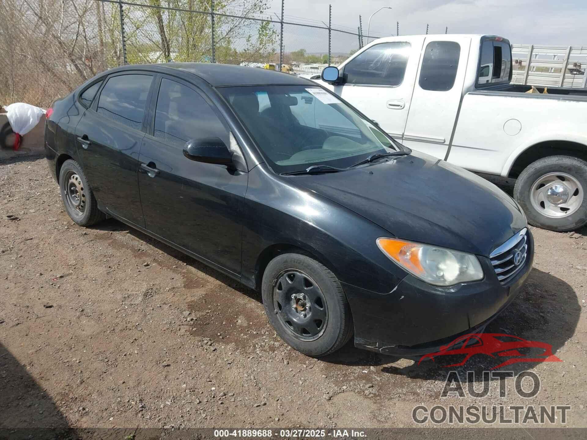 HYUNDAI ELANTRA 2010 - KMHDU4AD5AU153753