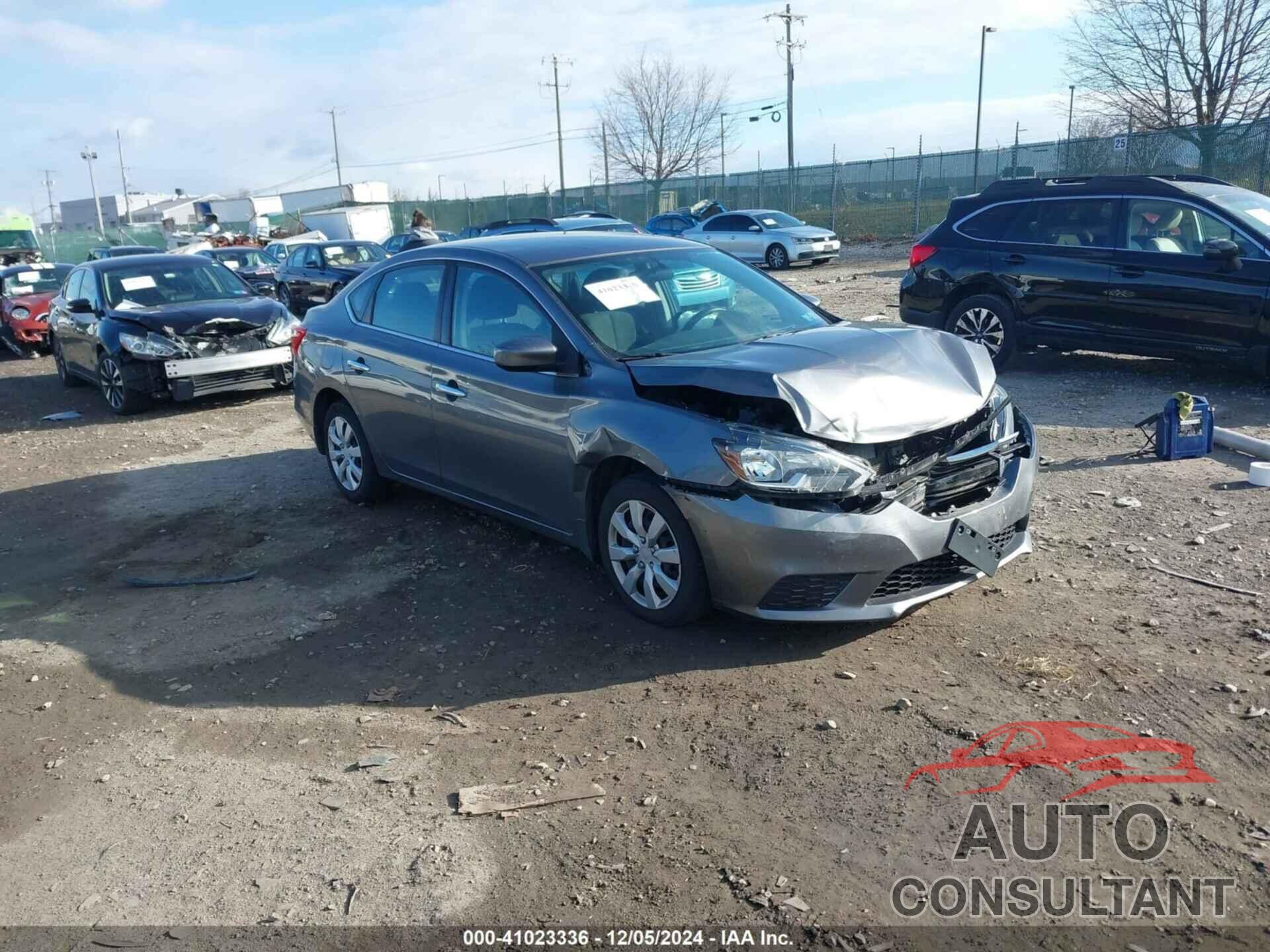 NISSAN SENTRA 2017 - 3N1AB7AP1HY224059