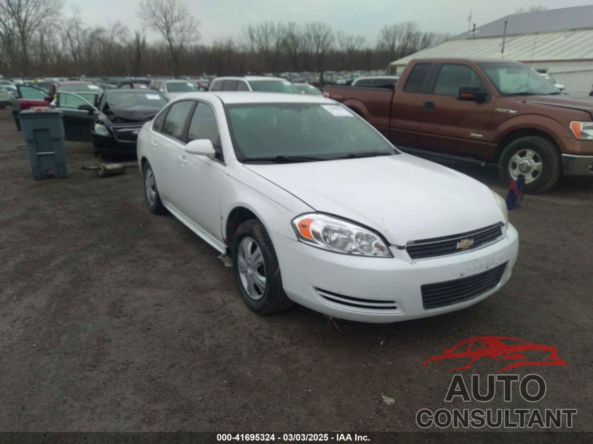 CHEVROLET IMPALA 2010 - 2G1WA5EK4A1115956