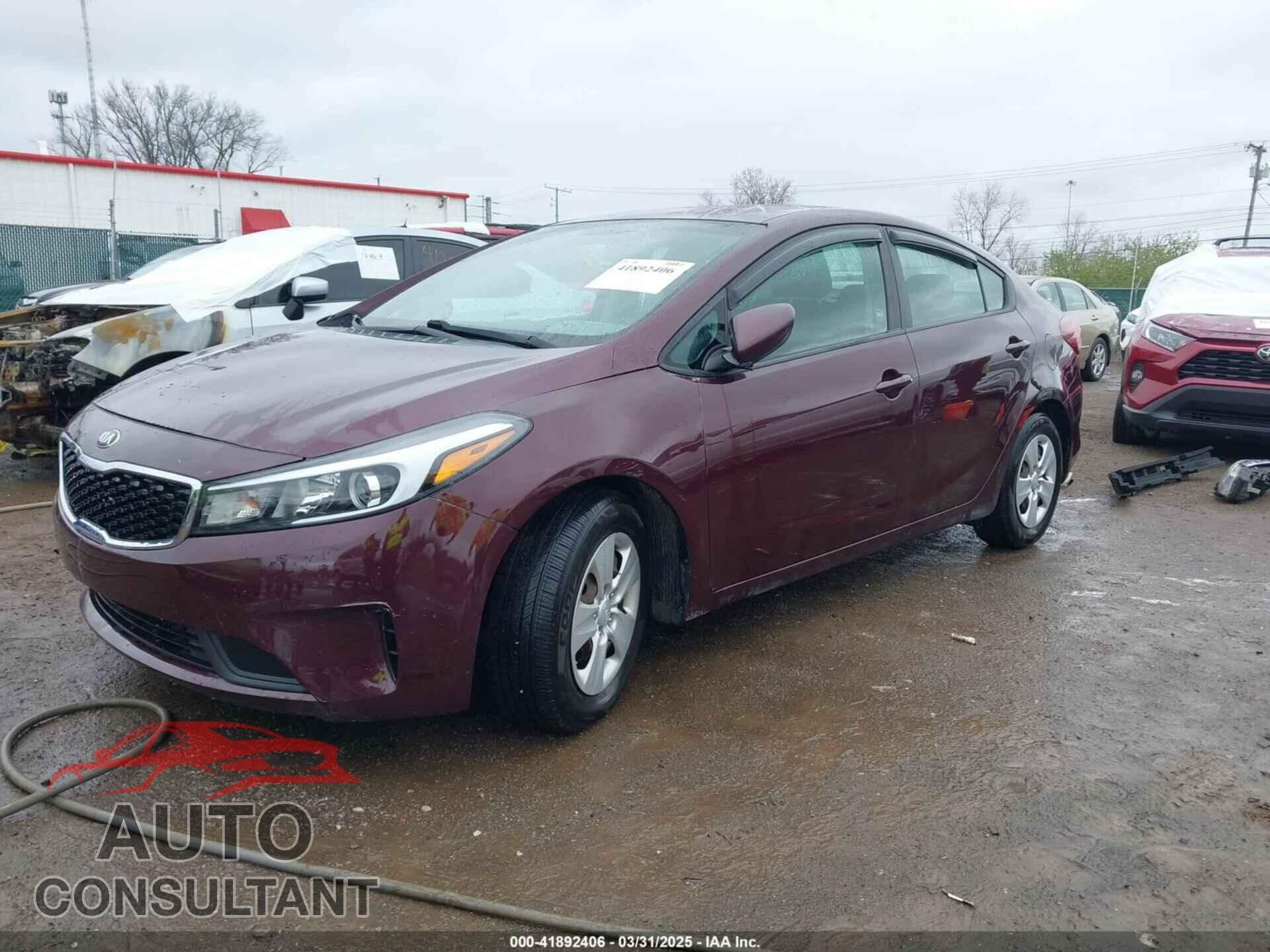 KIA FORTE 2017 - 3KPFK4A75HE059720