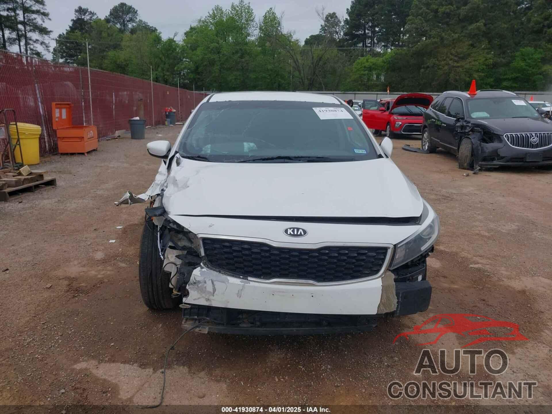 KIA FORTE 2017 - 3KPFL4A76HE072067