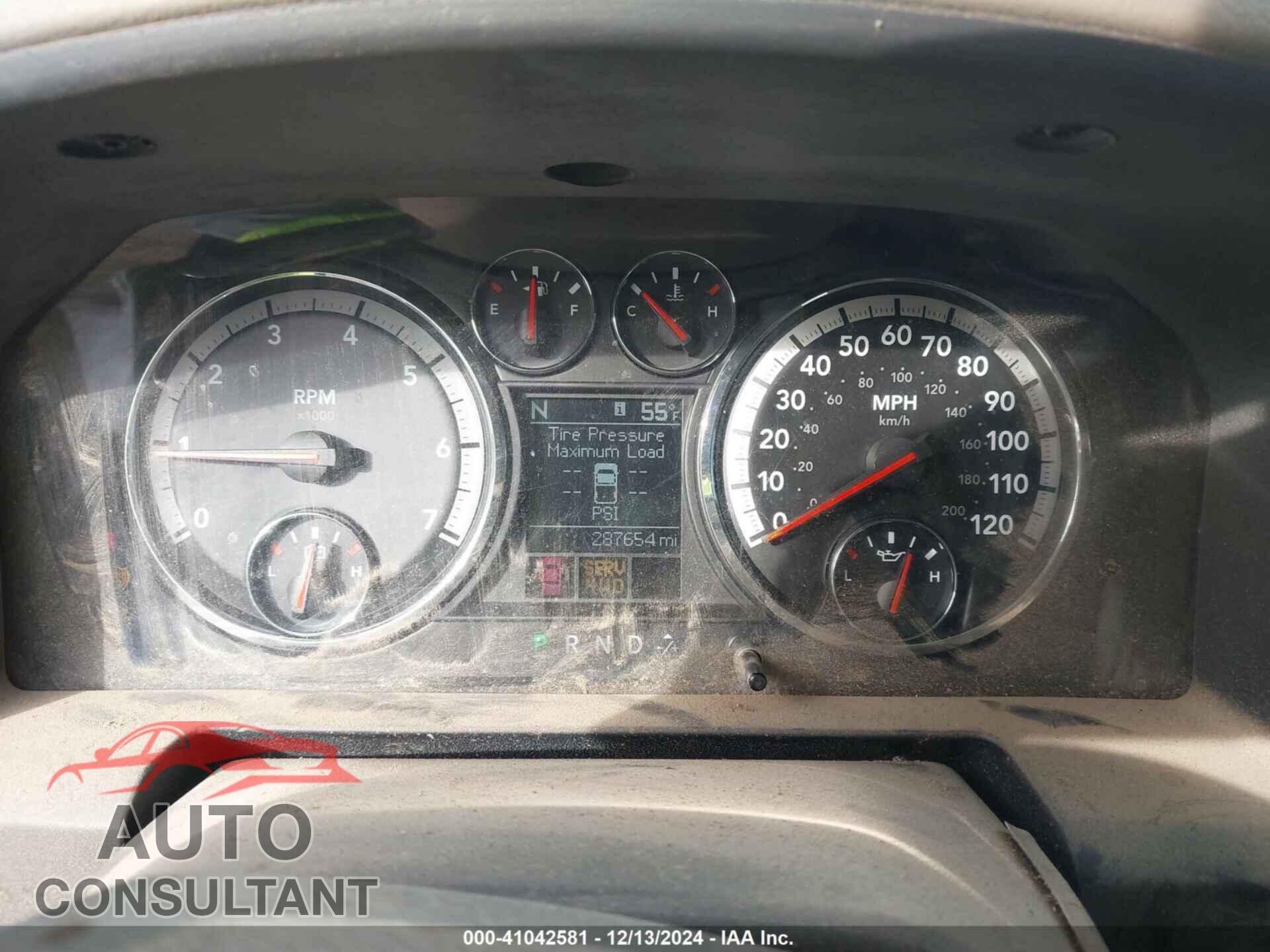 DODGE RAM 2500 2010 - 3D7TT2CT8AG143111