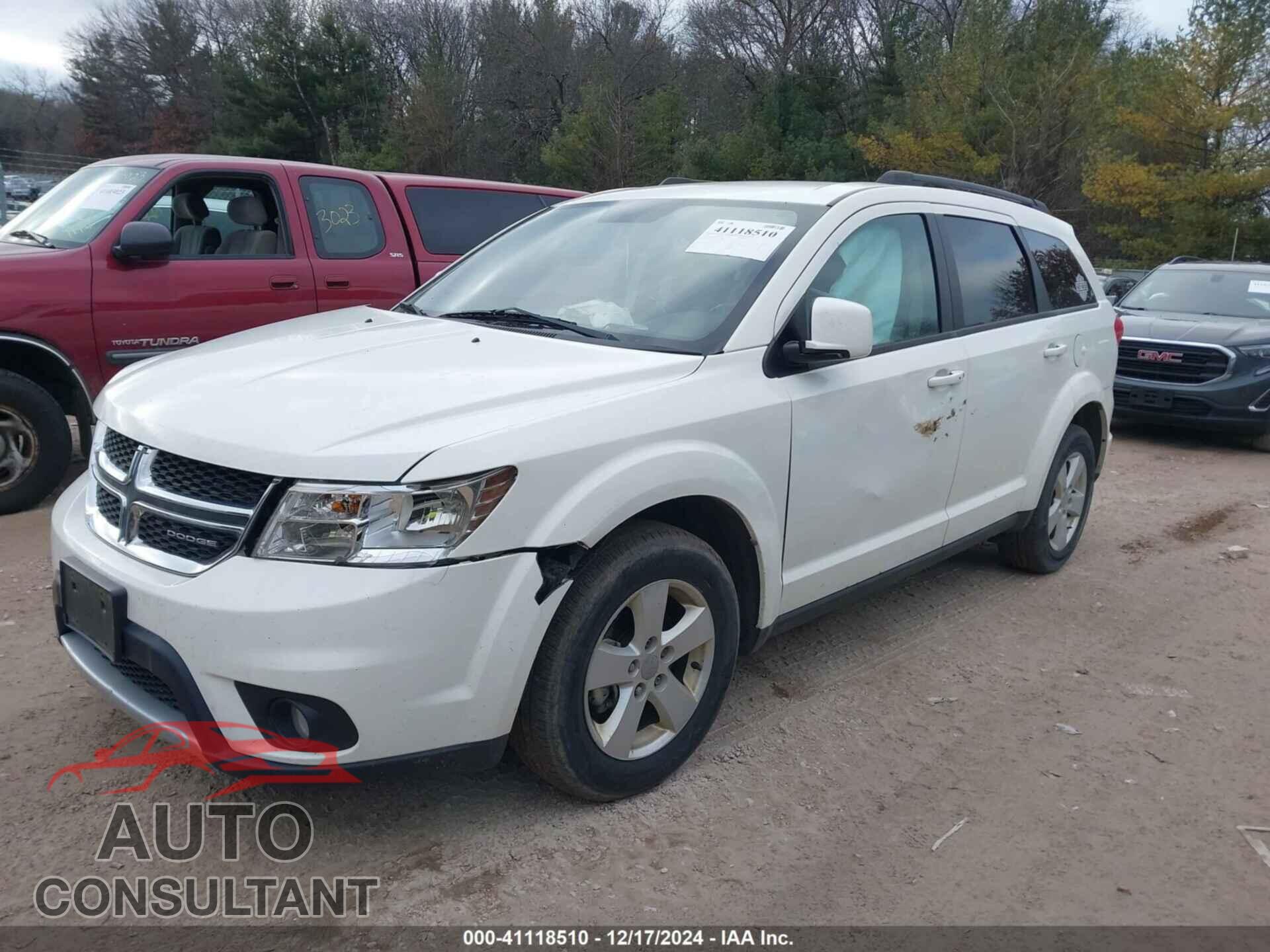 DODGE JOURNEY 2012 - 3C4PDDBG2CT181646