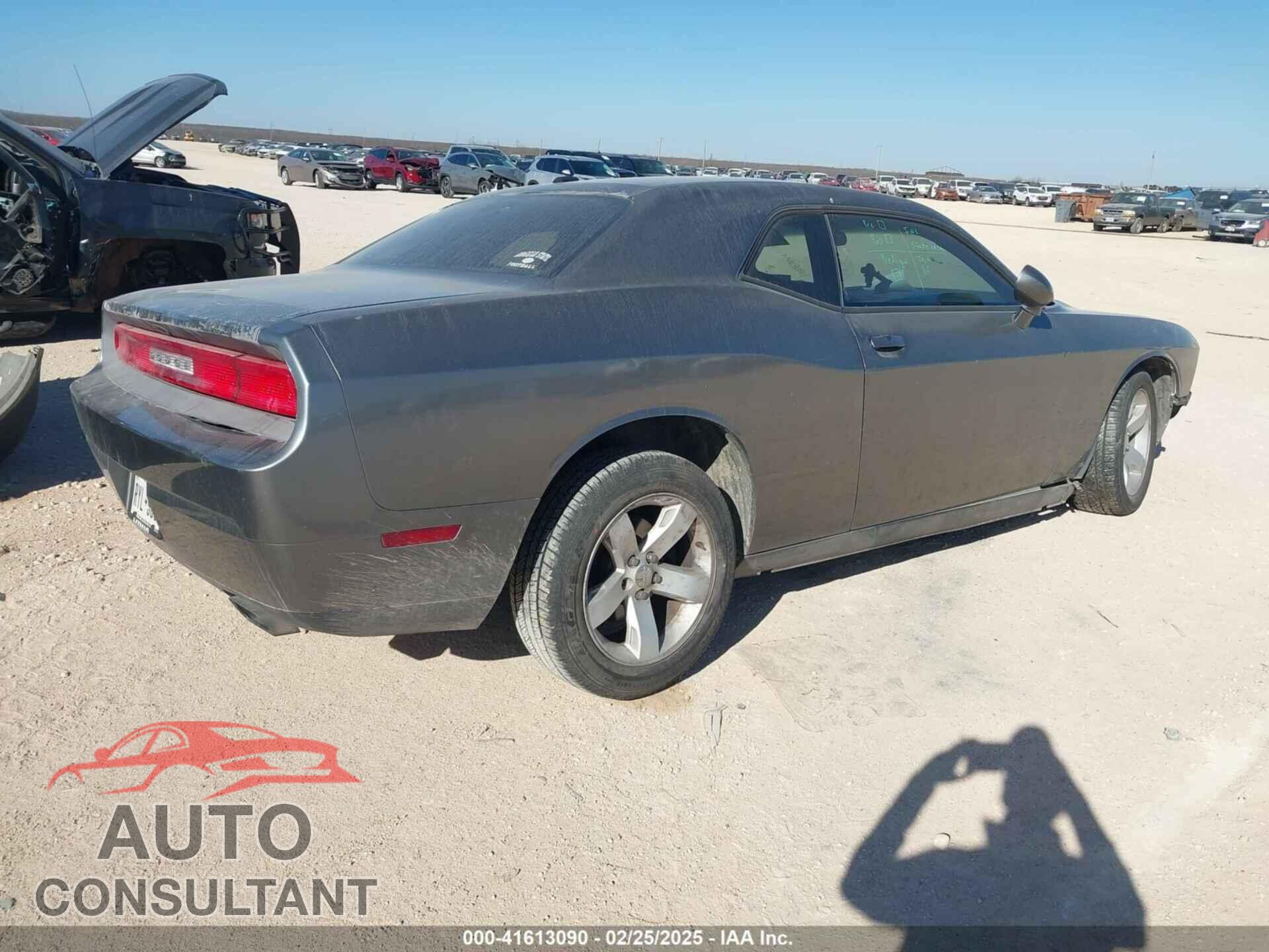 DODGE CHALLENGER 2012 - 2C3CDYAGXCH285791