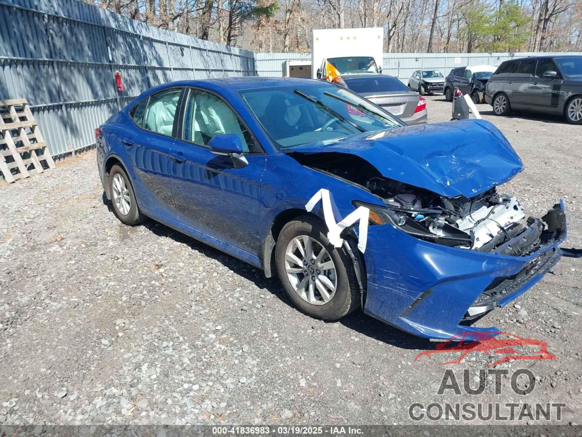 TOYOTA CAMRY 2025 - 4T1DAACK7SU023039