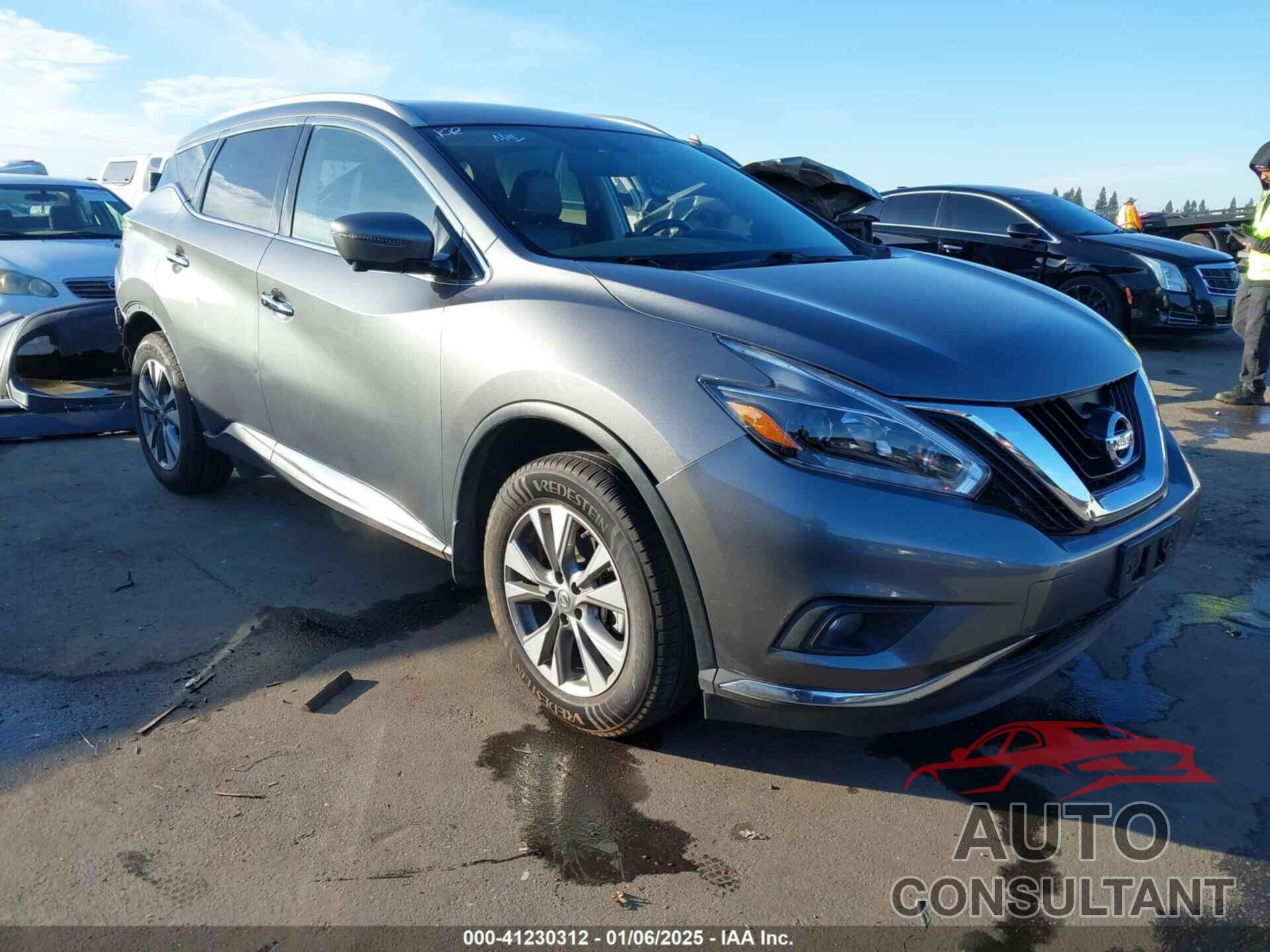 NISSAN MURANO 2018 - 5N1AZ2MG7JN168487