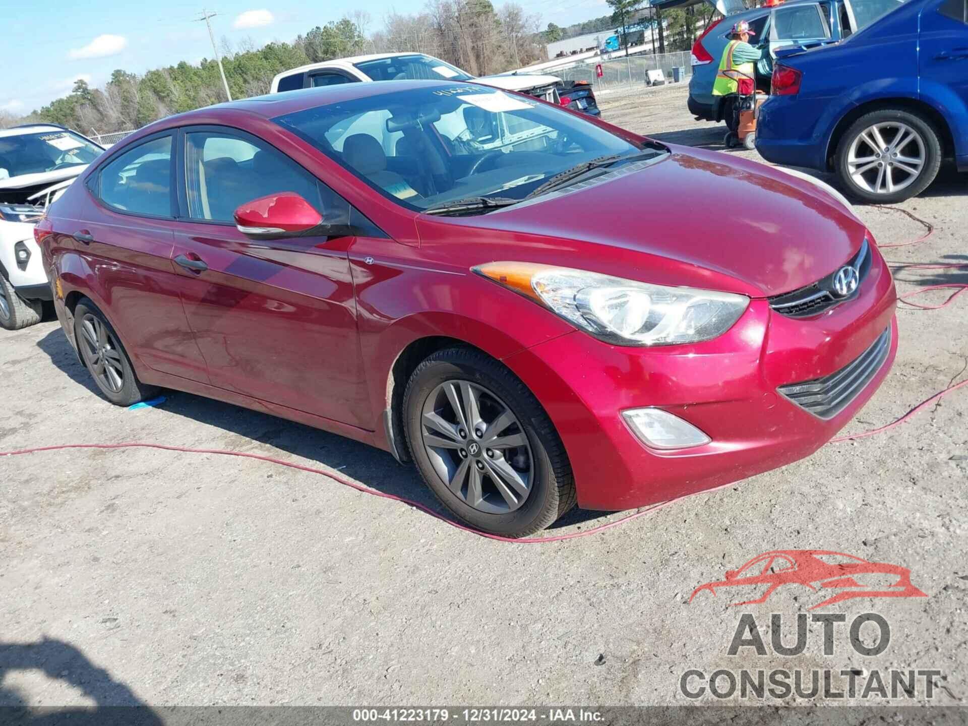 HYUNDAI ELANTRA 2013 - 5NPDH4AE6DH174823