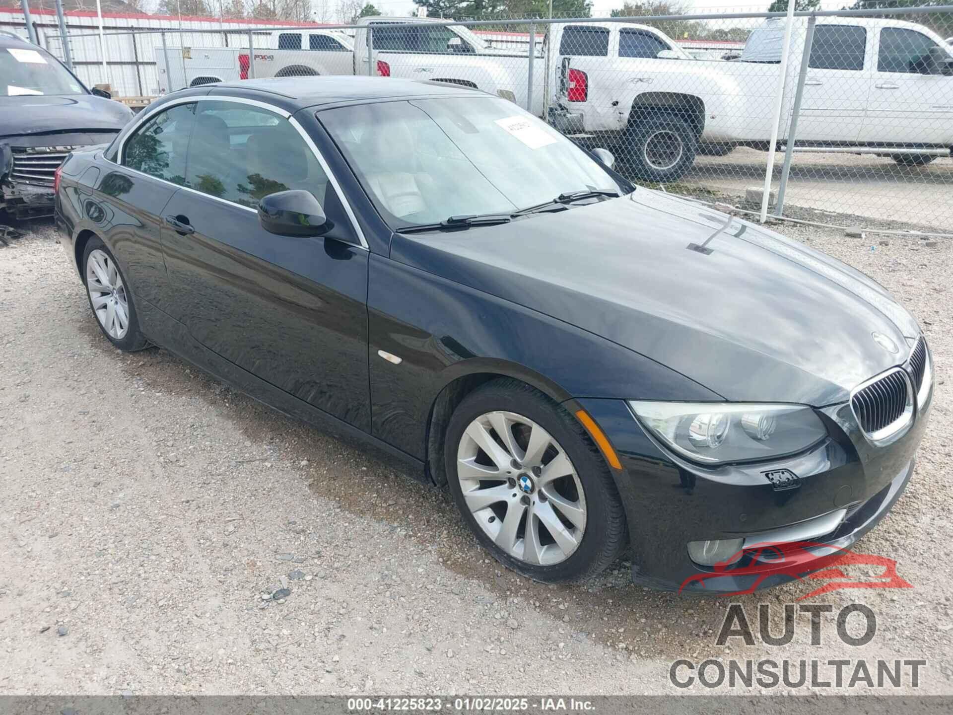 BMW 3 SERIES 2012 - WBADW3C55CE824038