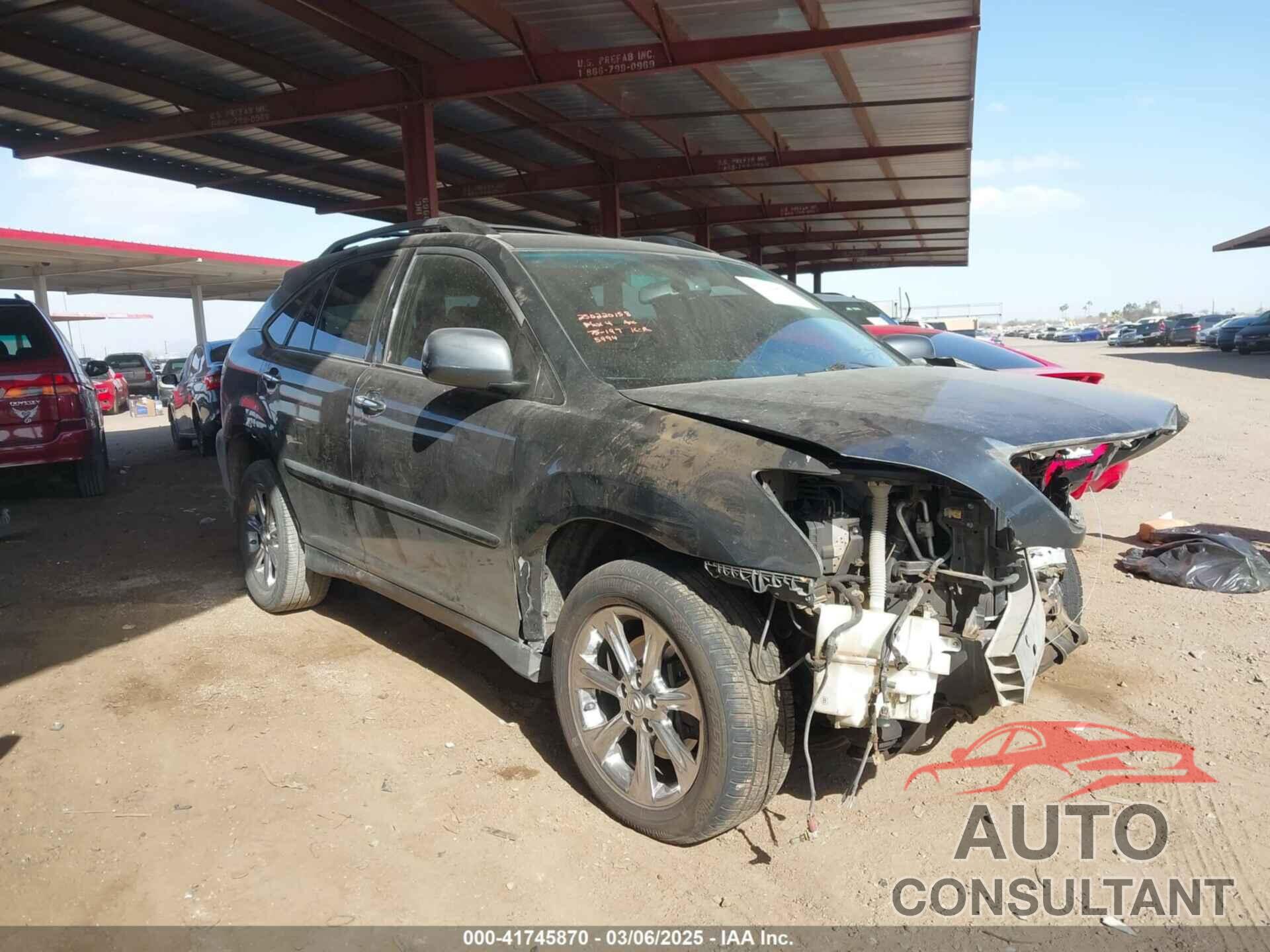 LEXUS RX 350 2009 - 2T2GK31U19C075994