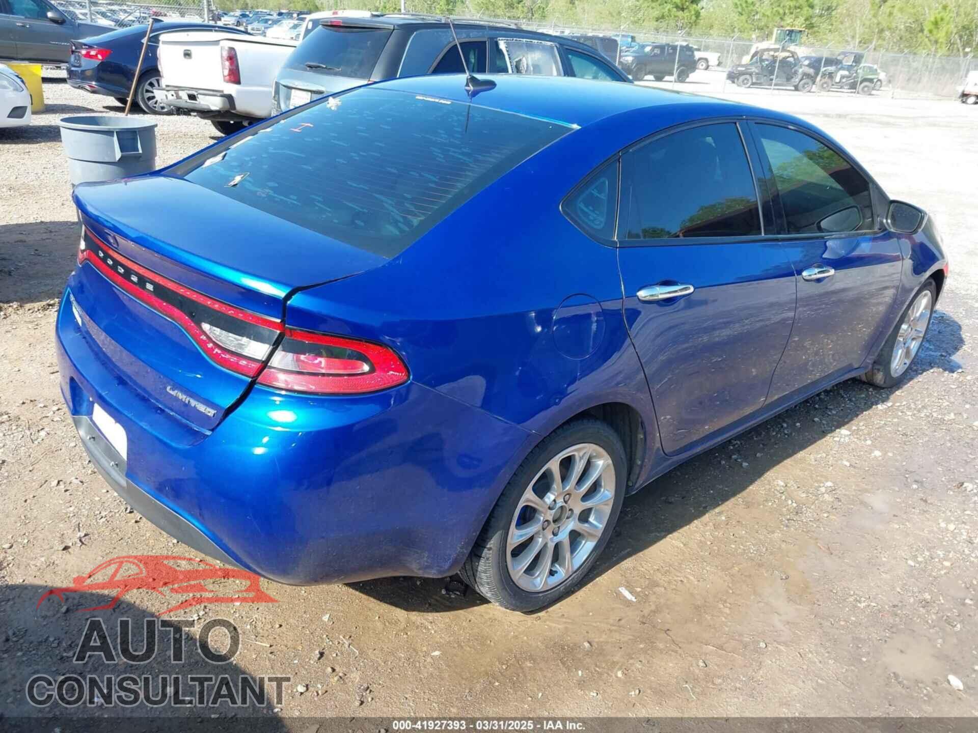 DODGE DART 2013 - 1C3CDFCA5DD153405