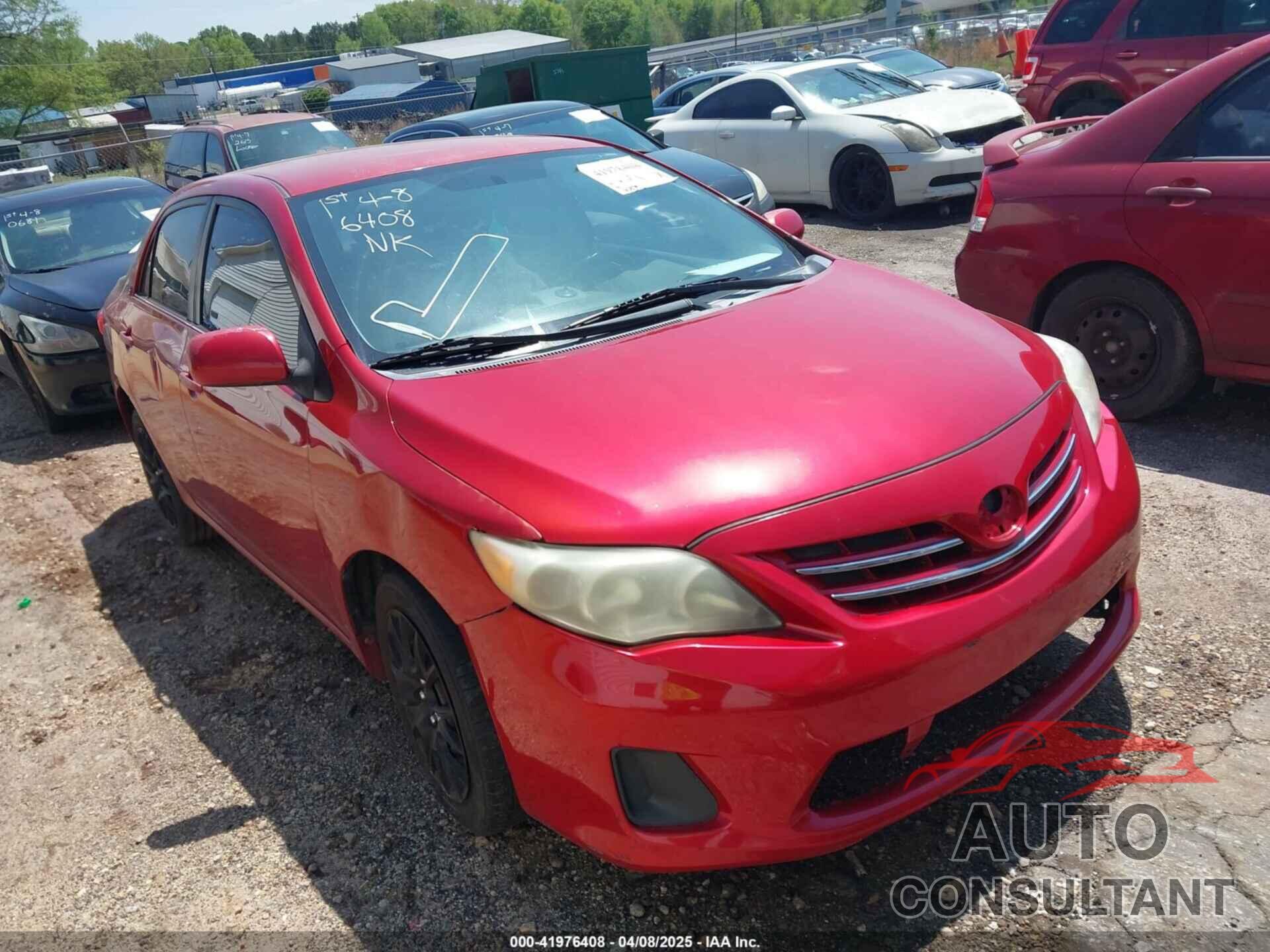 TOYOTA COROLLA 2013 - 5YFBU4EE1DP082051