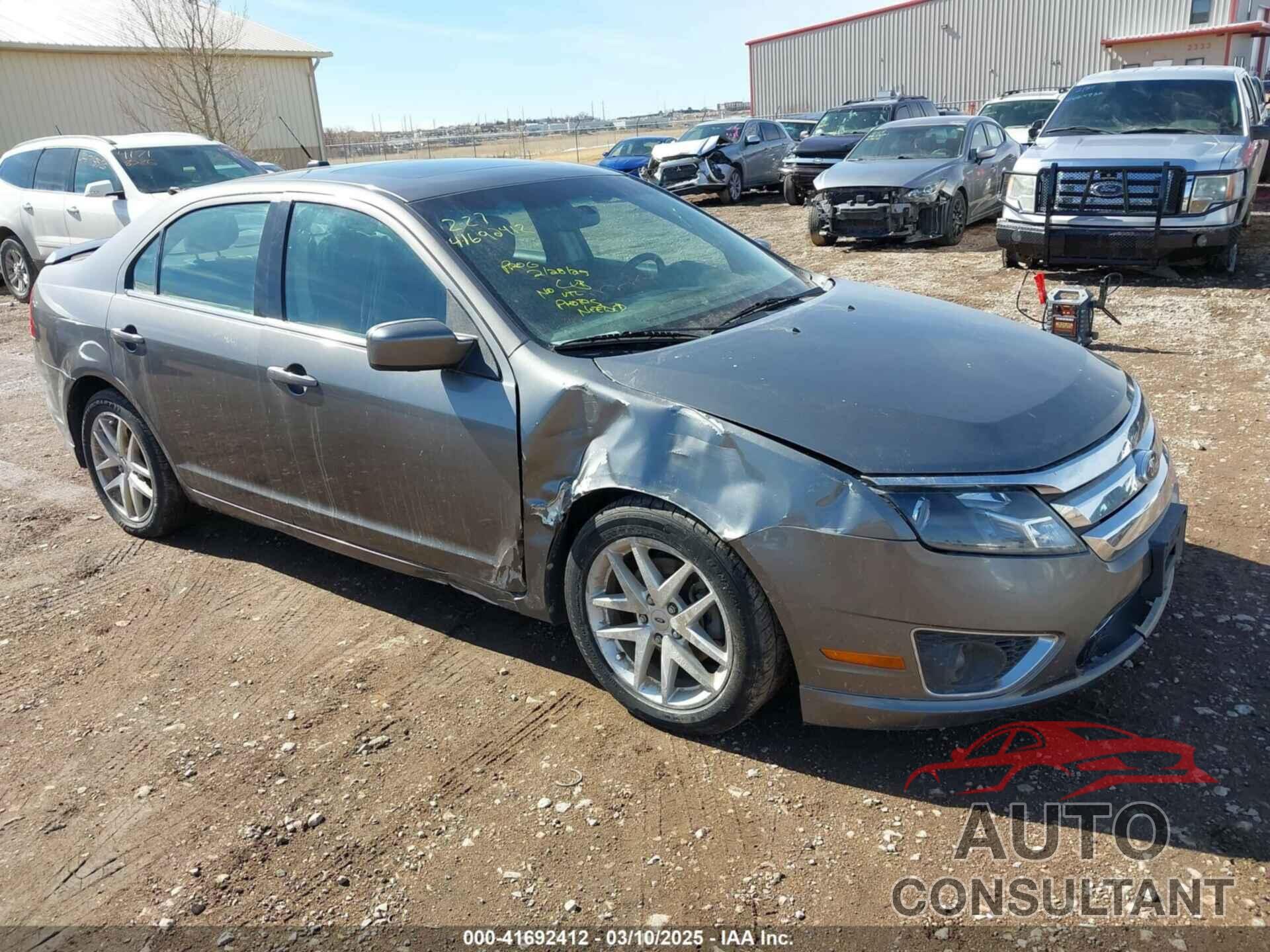 FORD FUSION 2011 - 3FAHP0JAXBR211432