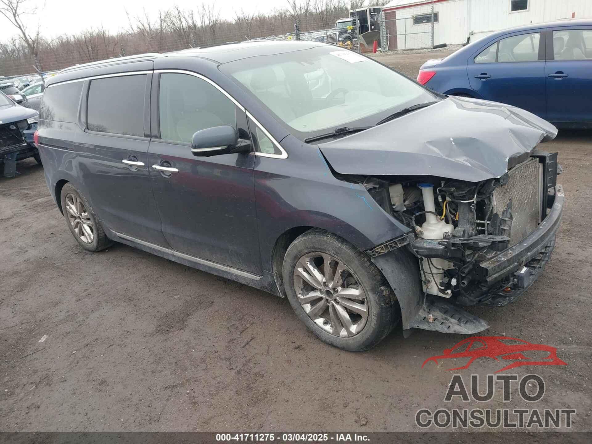 KIA SEDONA 2016 - KNDME5C13G6112674