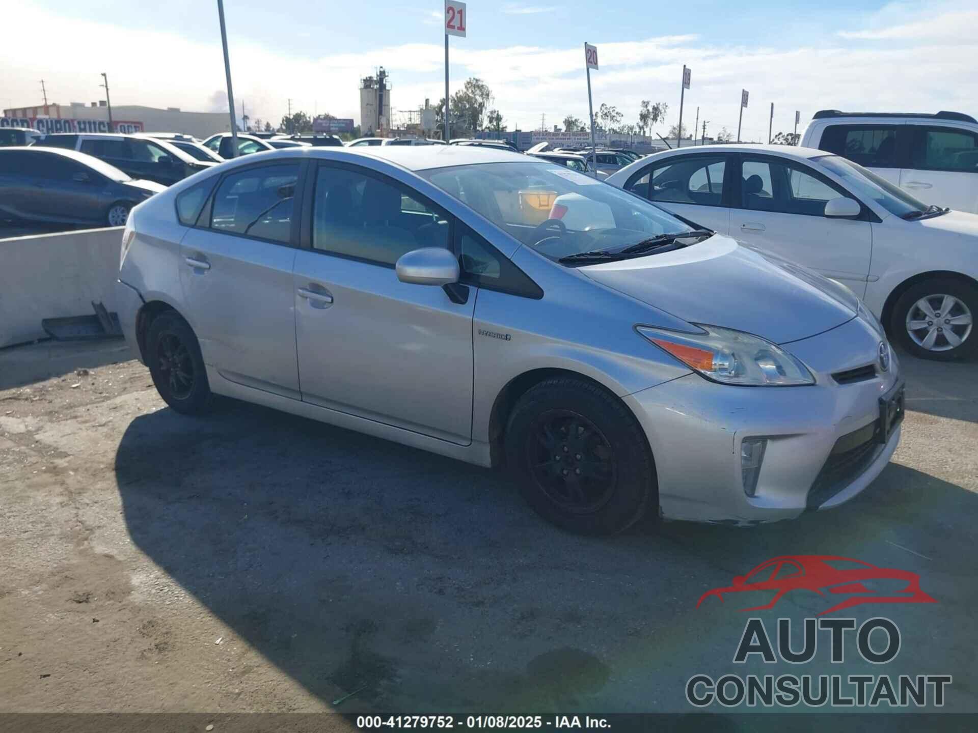 TOYOTA PRIUS 2015 - JTDKN3DU7F1945359