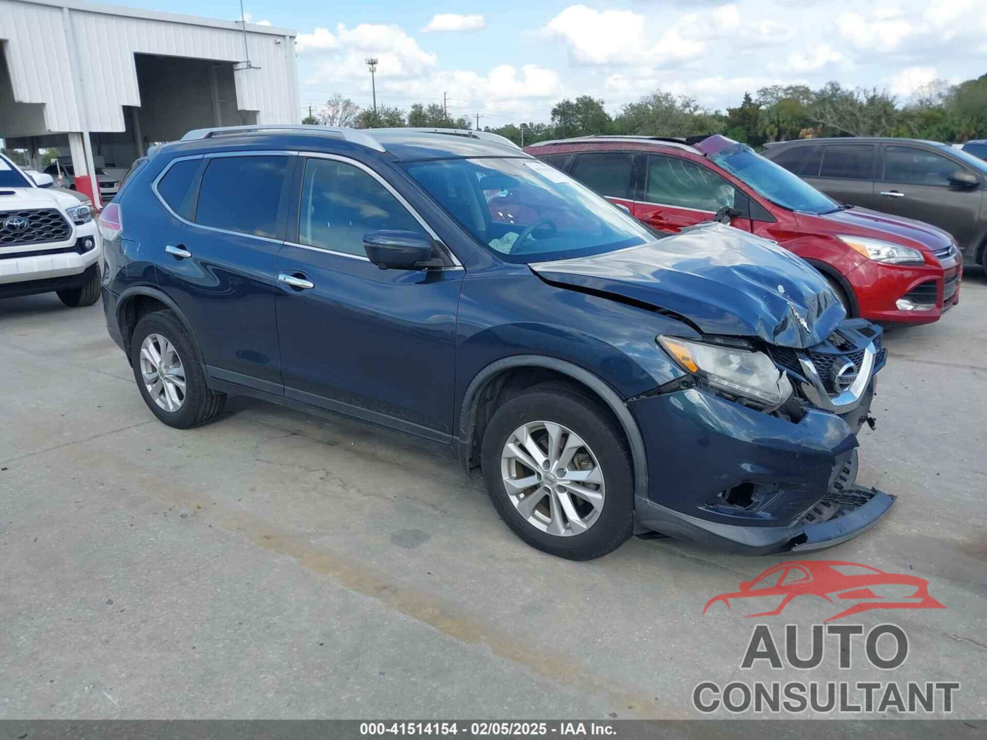 NISSAN ROGUE 2016 - KNMAT2MV4GP669659
