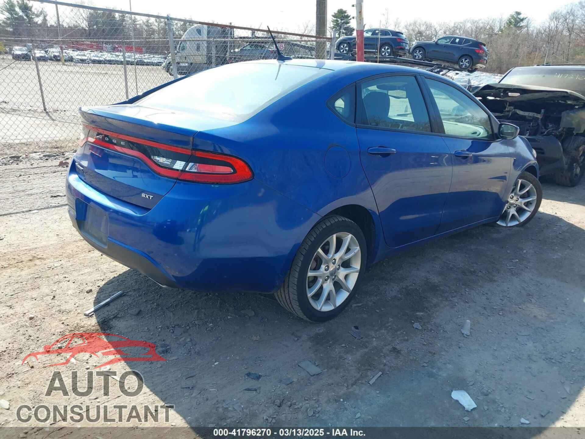 DODGE DART 2013 - 1C3CDFBAXDD336493