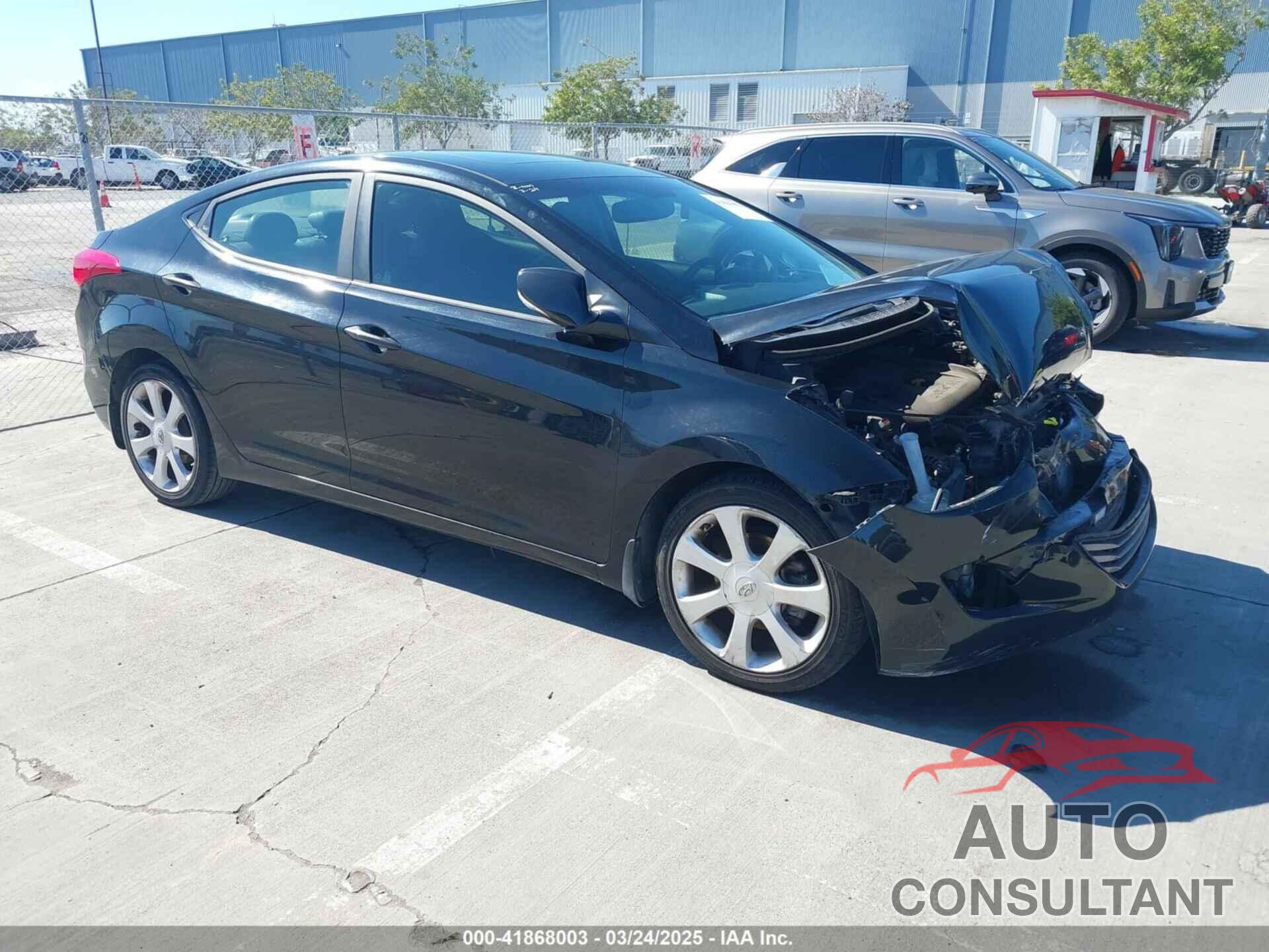 HYUNDAI ELANTRA 2013 - 5NPDH4AE8DH191414