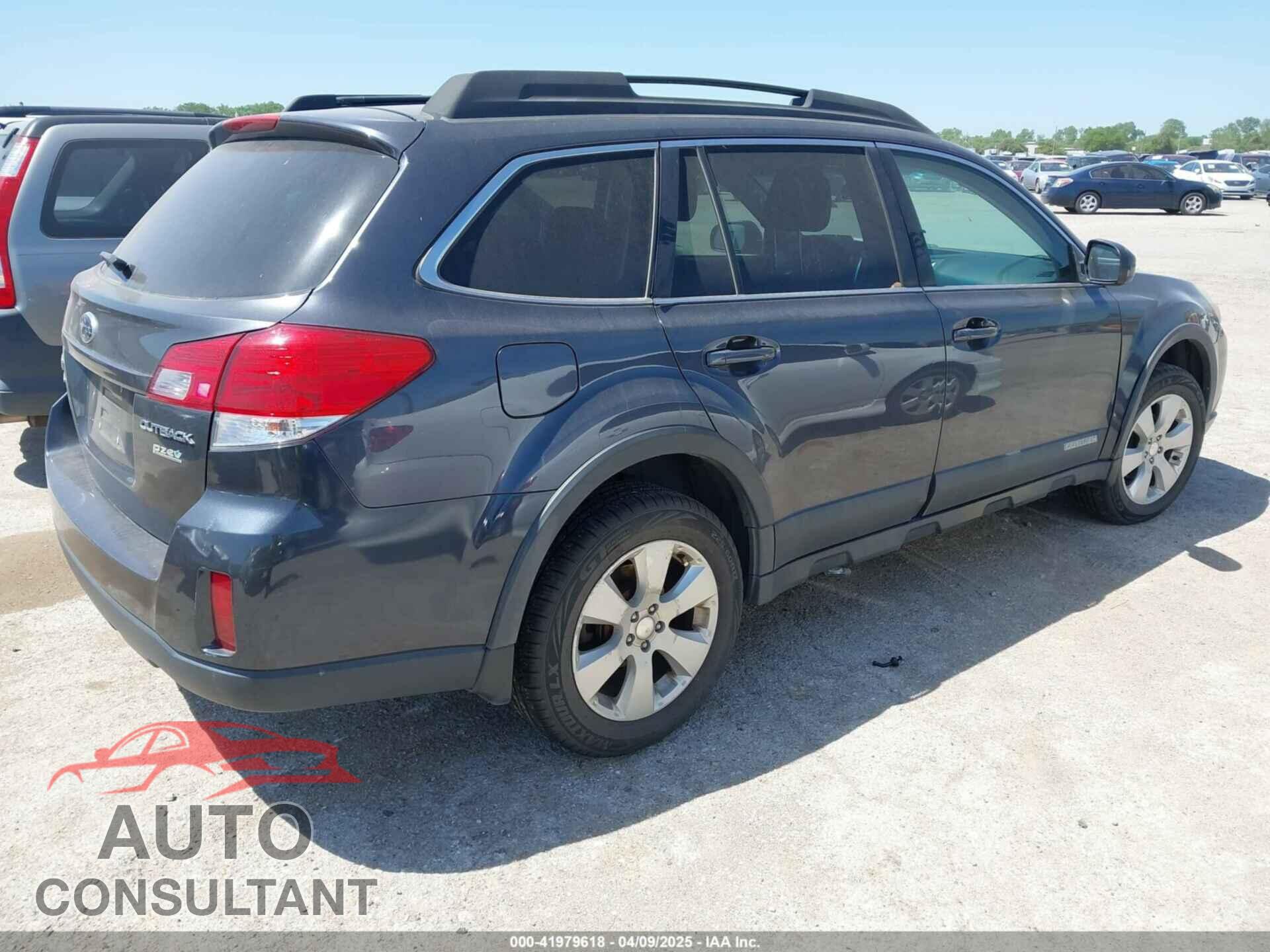 SUBARU OUTBACK 2011 - 4S4BRBCC6B3411089