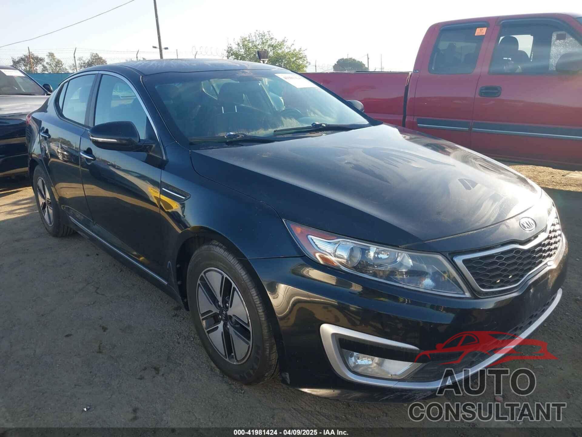 KIA OPTIMA HYBRID 2012 - KNAGM4AD2C5015891