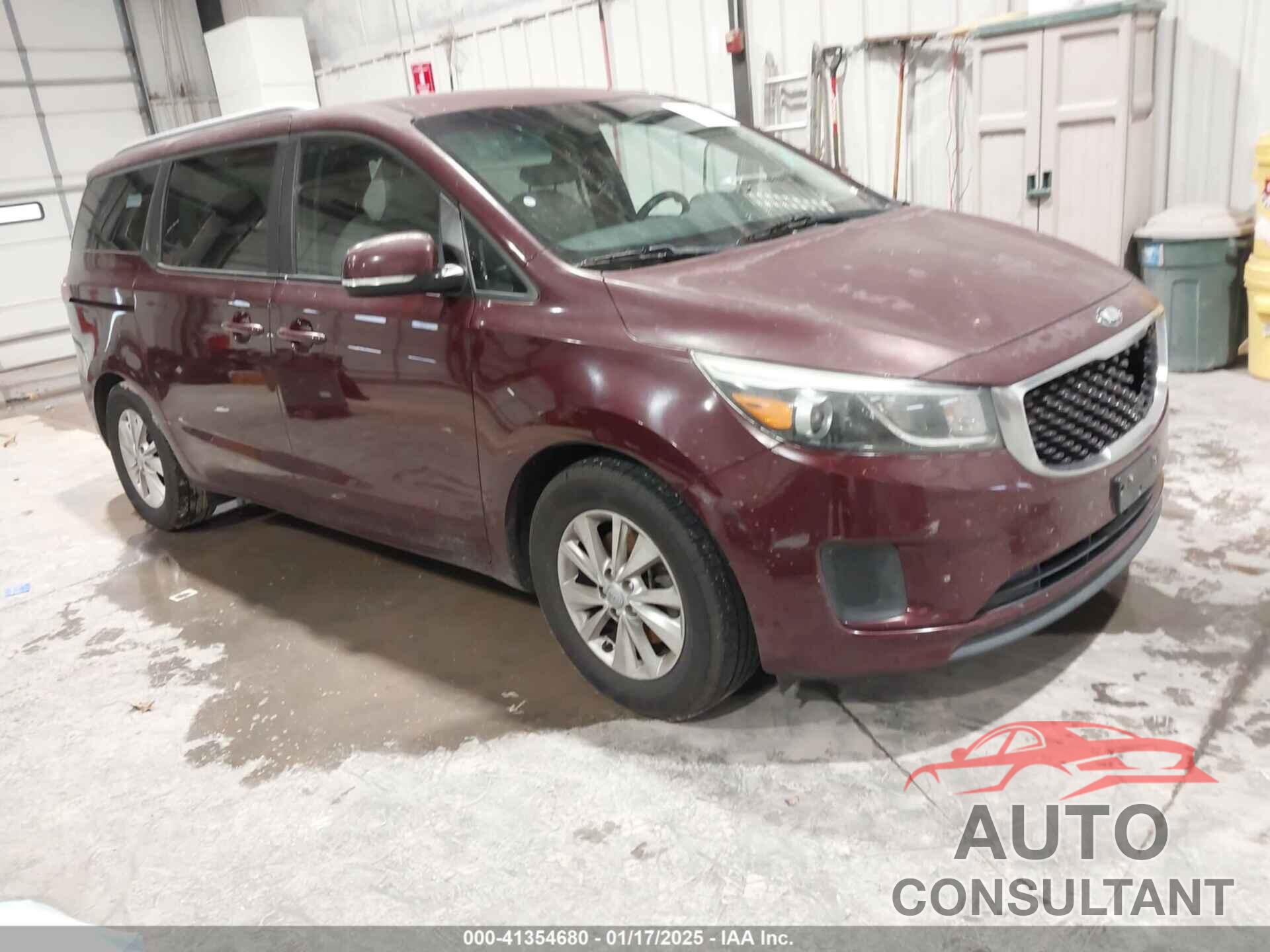 KIA SEDONA 2016 - KNDMB5C10G6121308