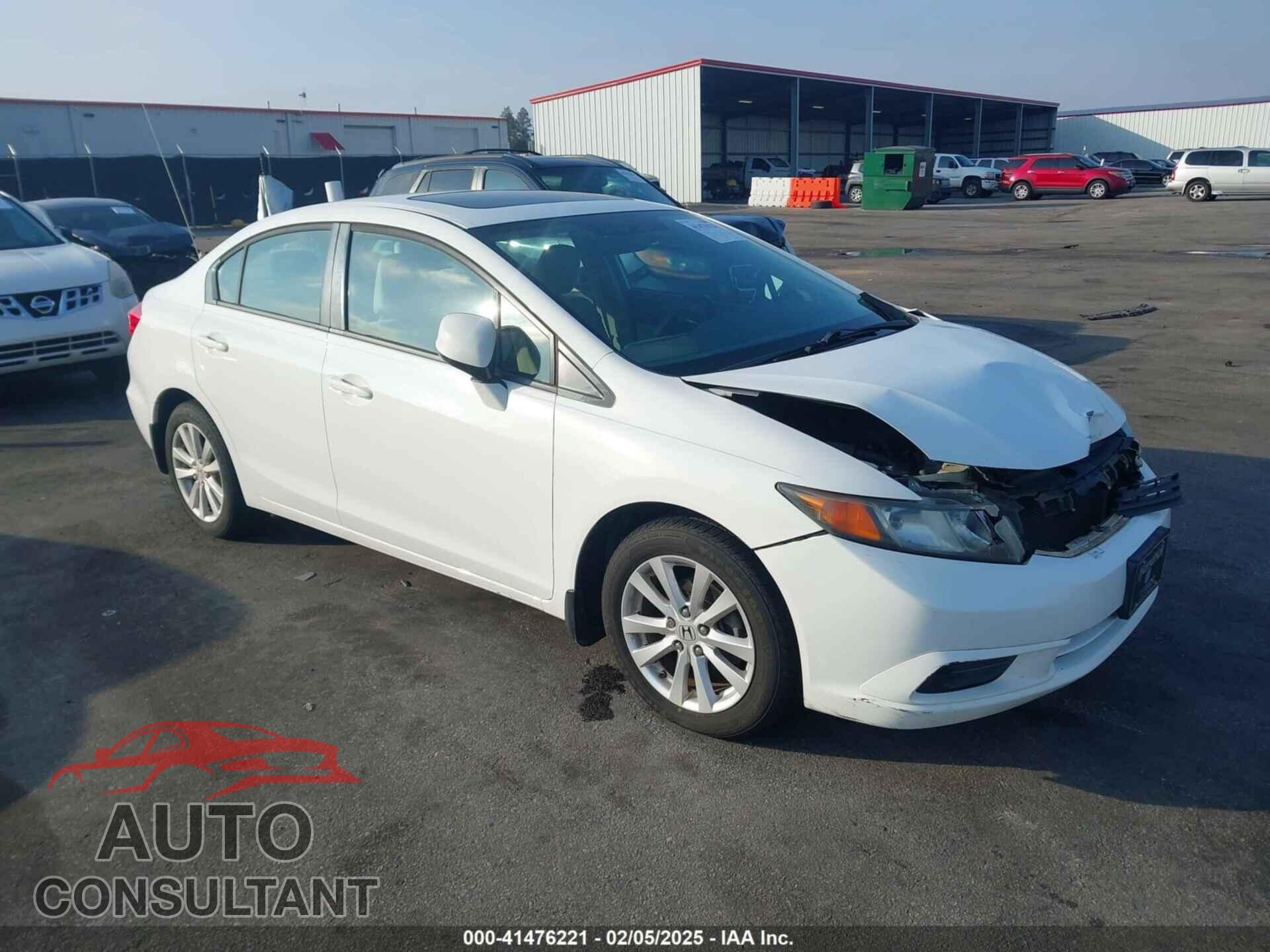 HONDA CIVIC 2012 - 2HGFB2F89CH326068
