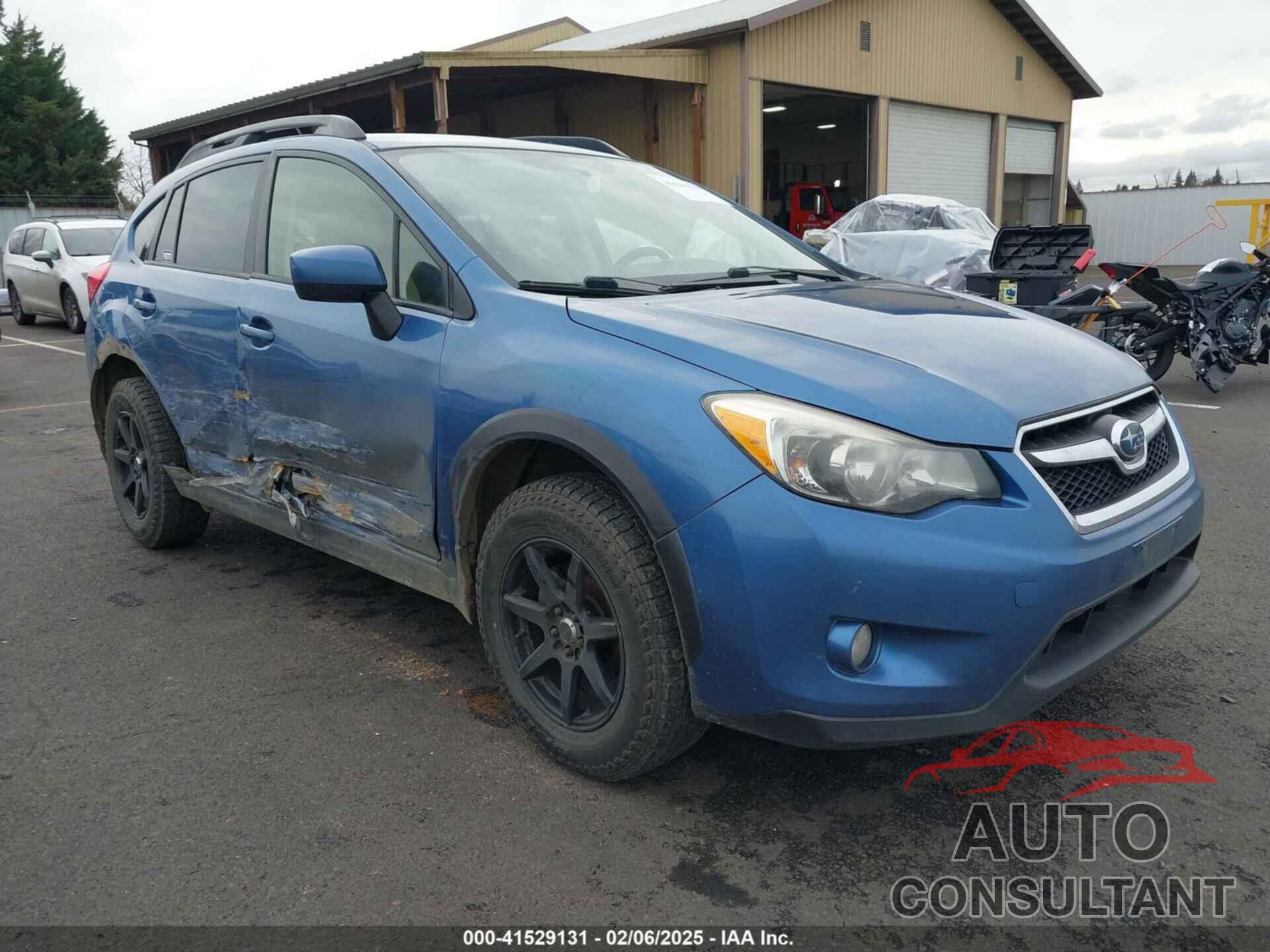 SUBARU XV CROSSTREK 2015 - JF2GPACC0F8277409