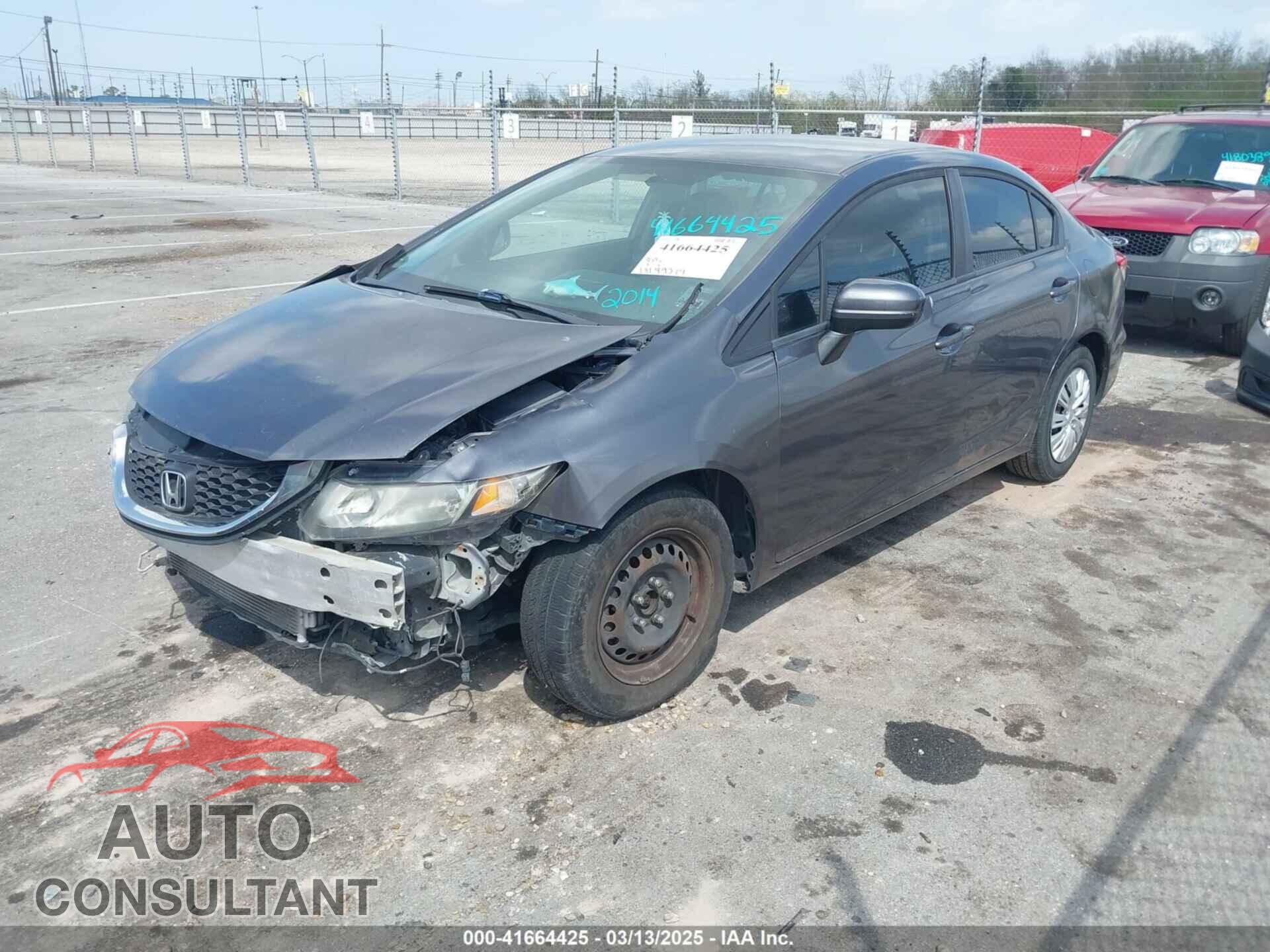 HONDA CIVIC 2014 - 19XFB2F5XEE020242
