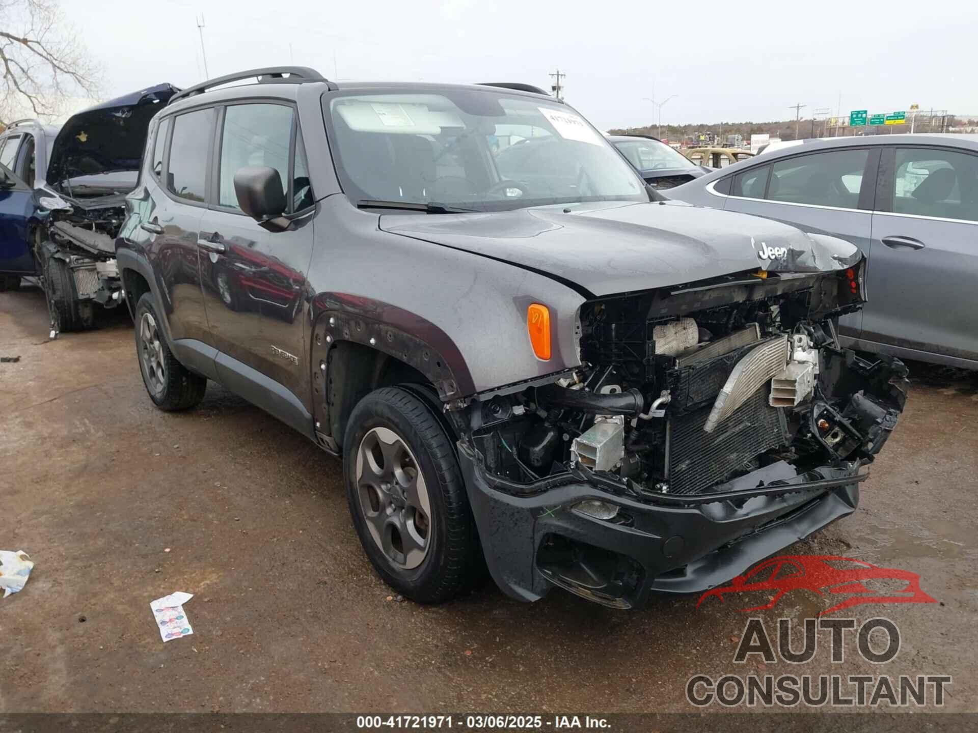 JEEP RENEGADE 2017 - ZACCJBAB7HPE73406