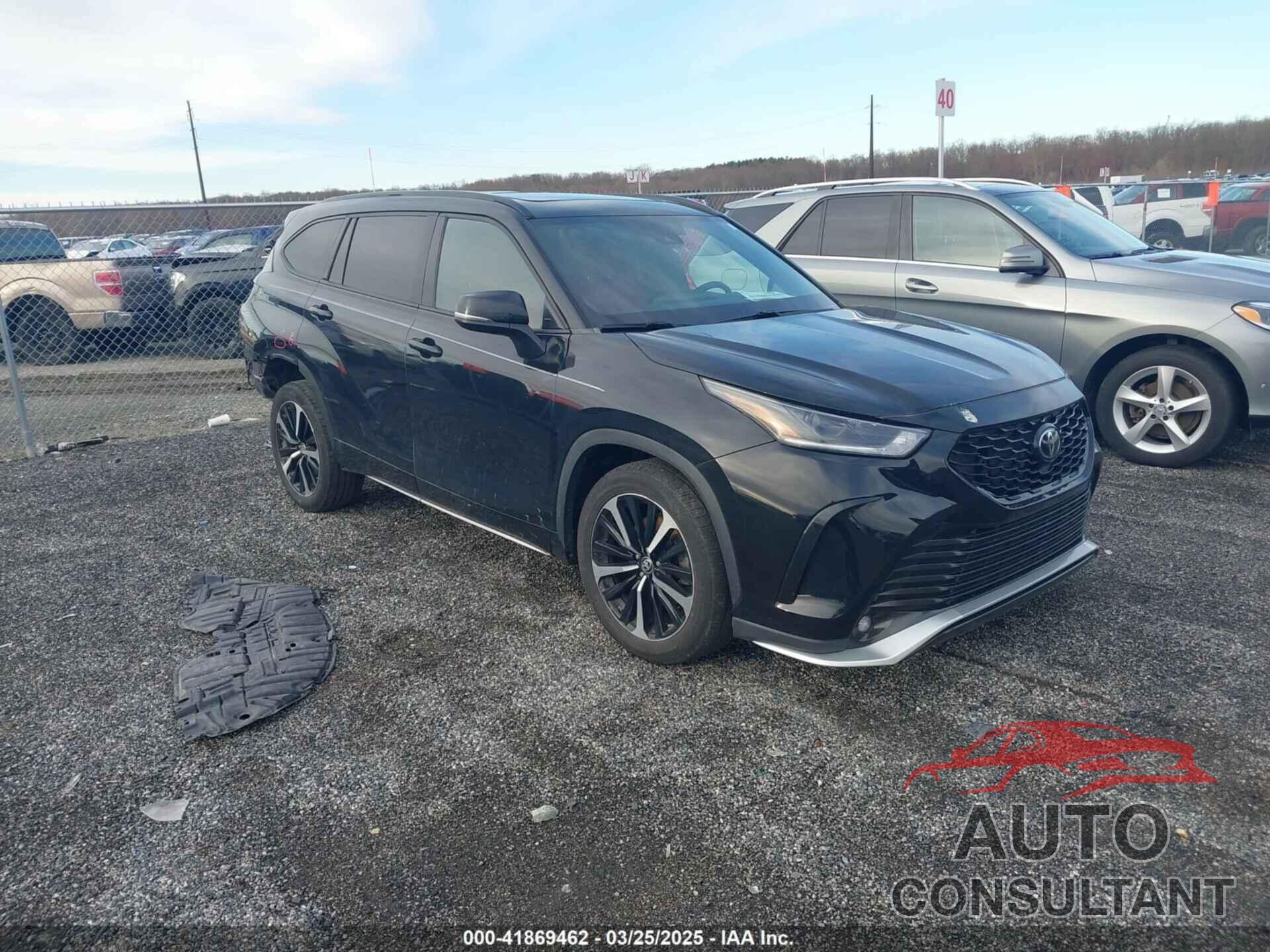 TOYOTA HIGHLANDER 2021 - 5TDLZRBH8MS106225