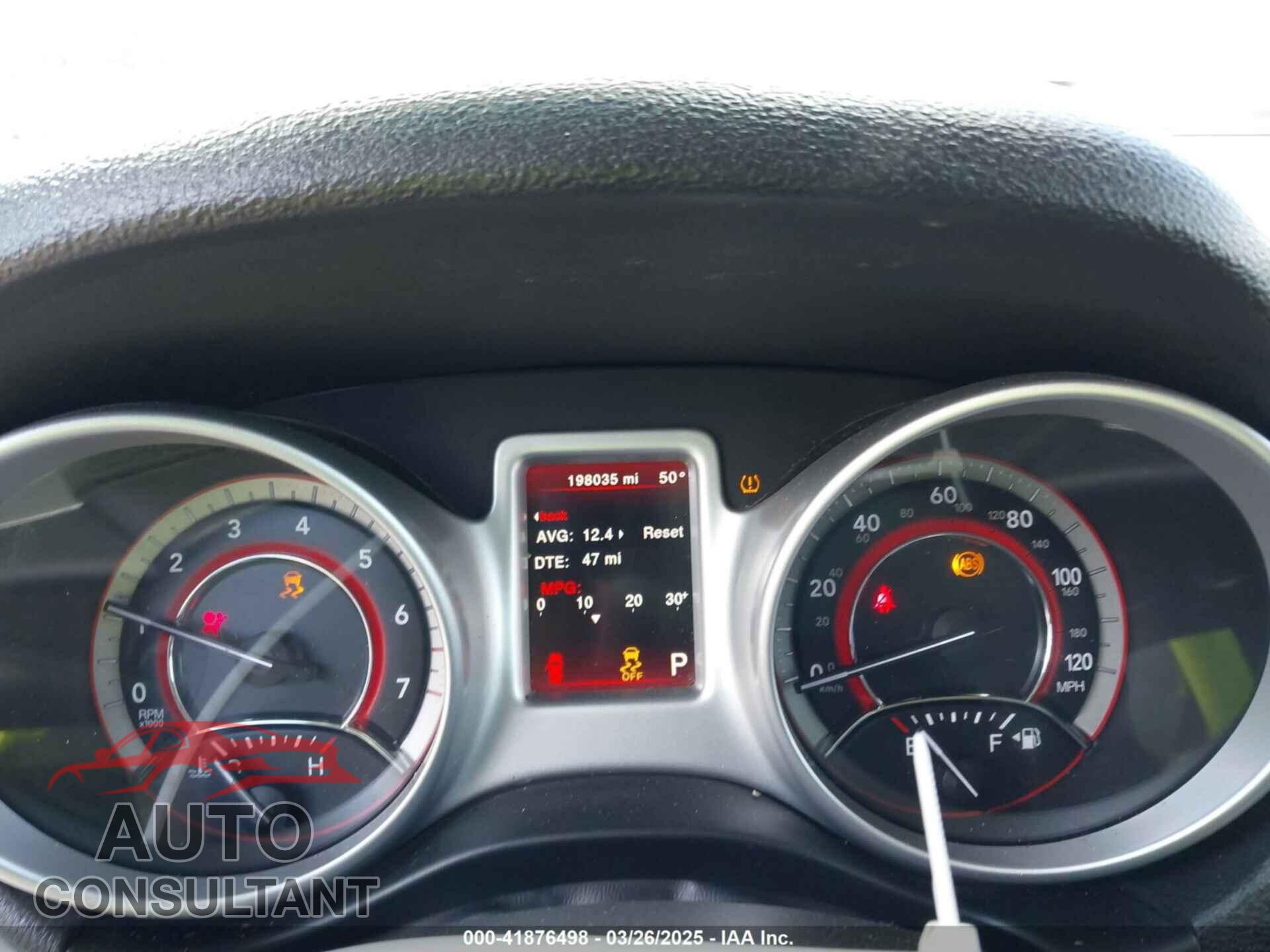 DODGE JOURNEY 2017 - 3C4PDCBB5HT564454