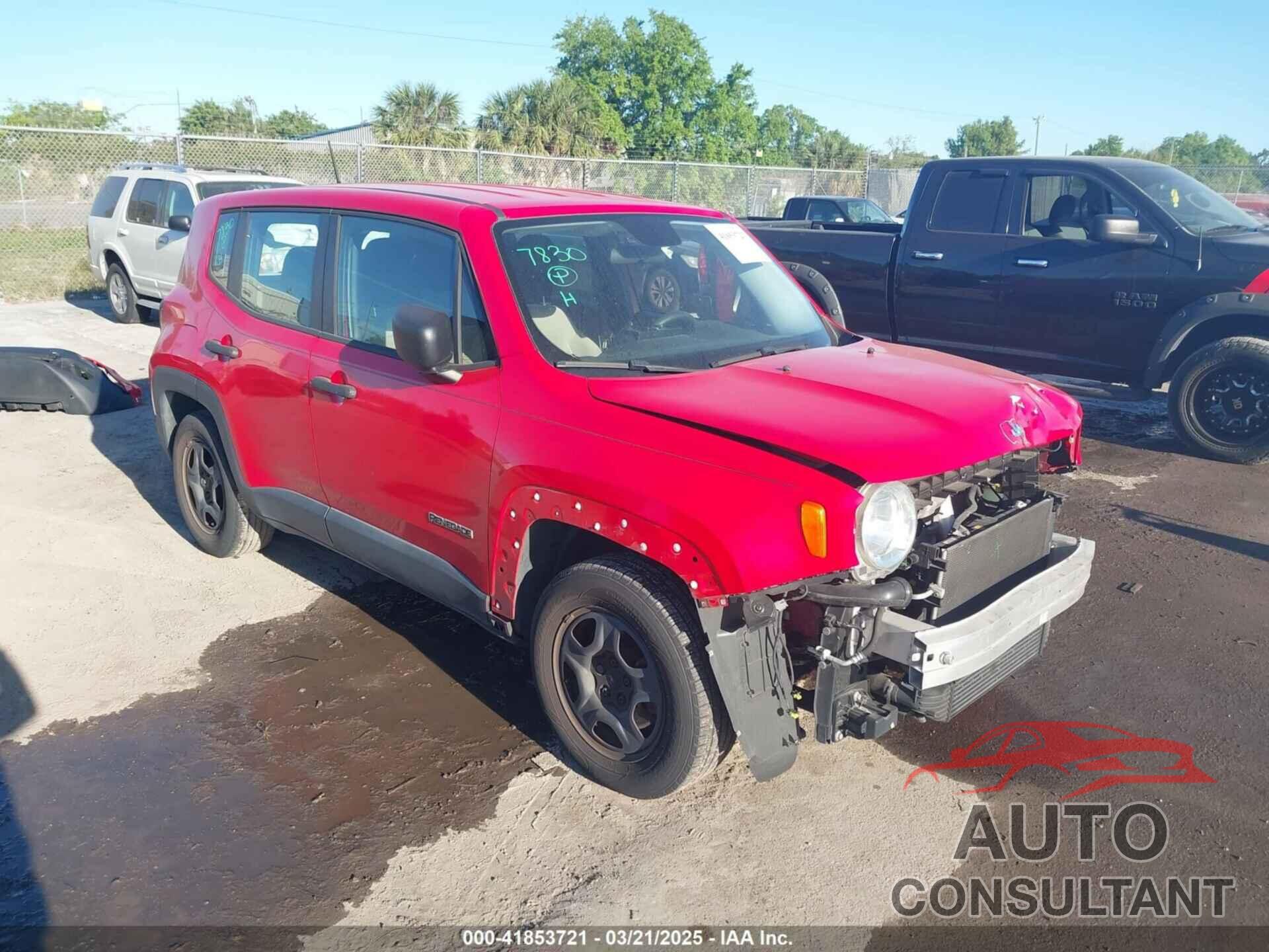 JEEP RENEGADE 2015 - ZACCJAAH0FPB57261