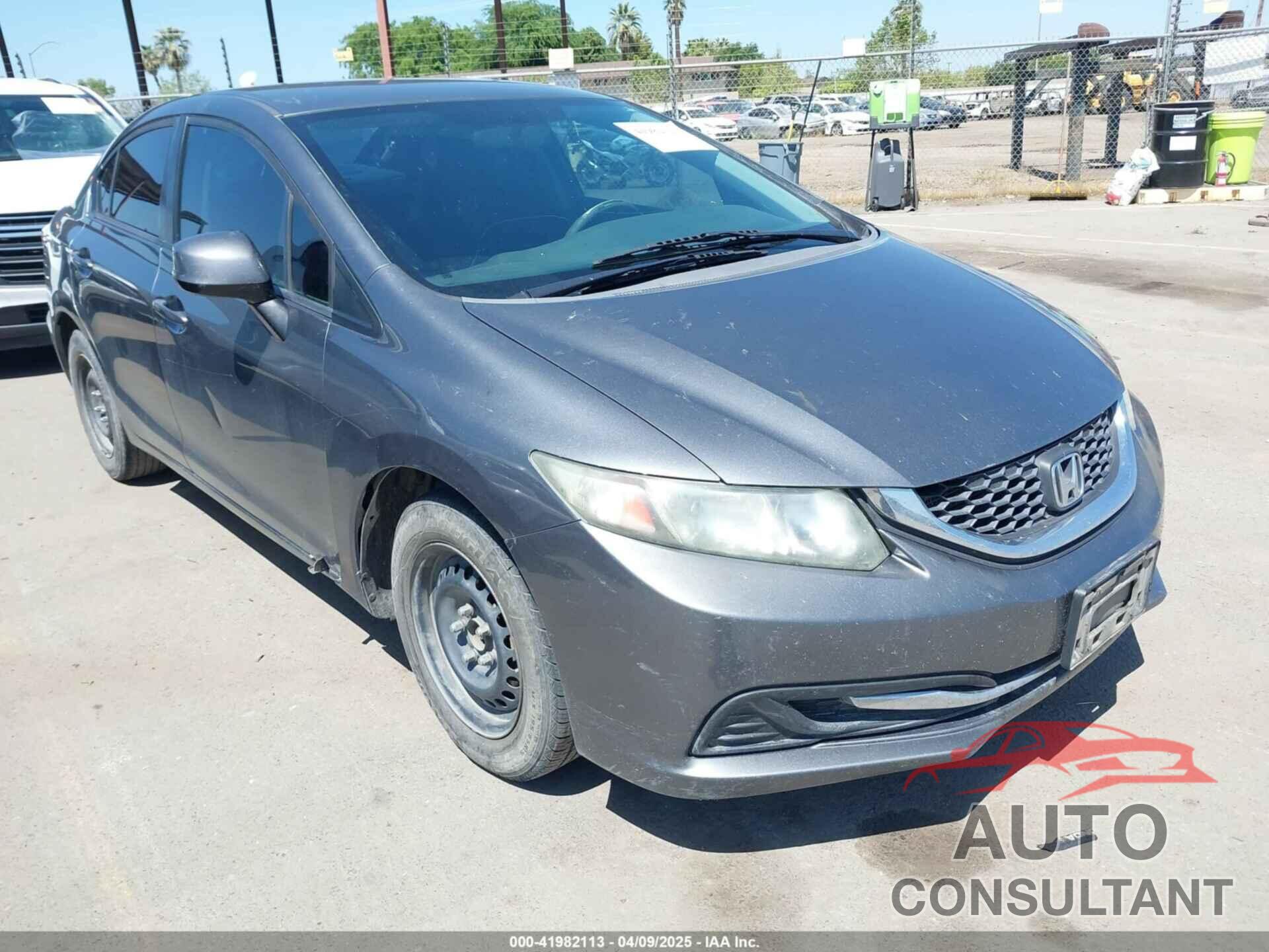 HONDA CIVIC 2013 - 19XFB2F53DE260019