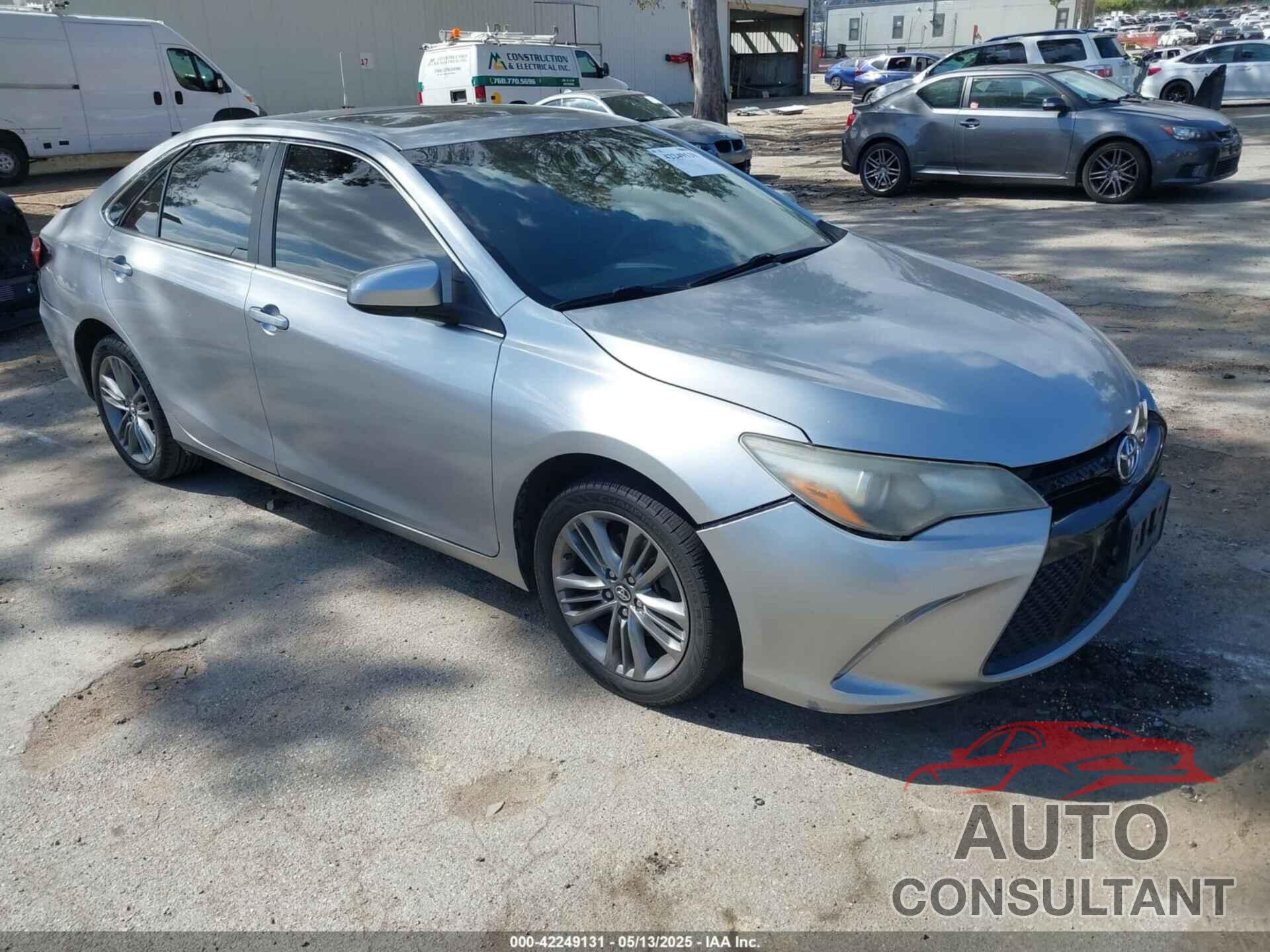 TOYOTA CAMRY 2017 - 4T1BF1FK0HU332042