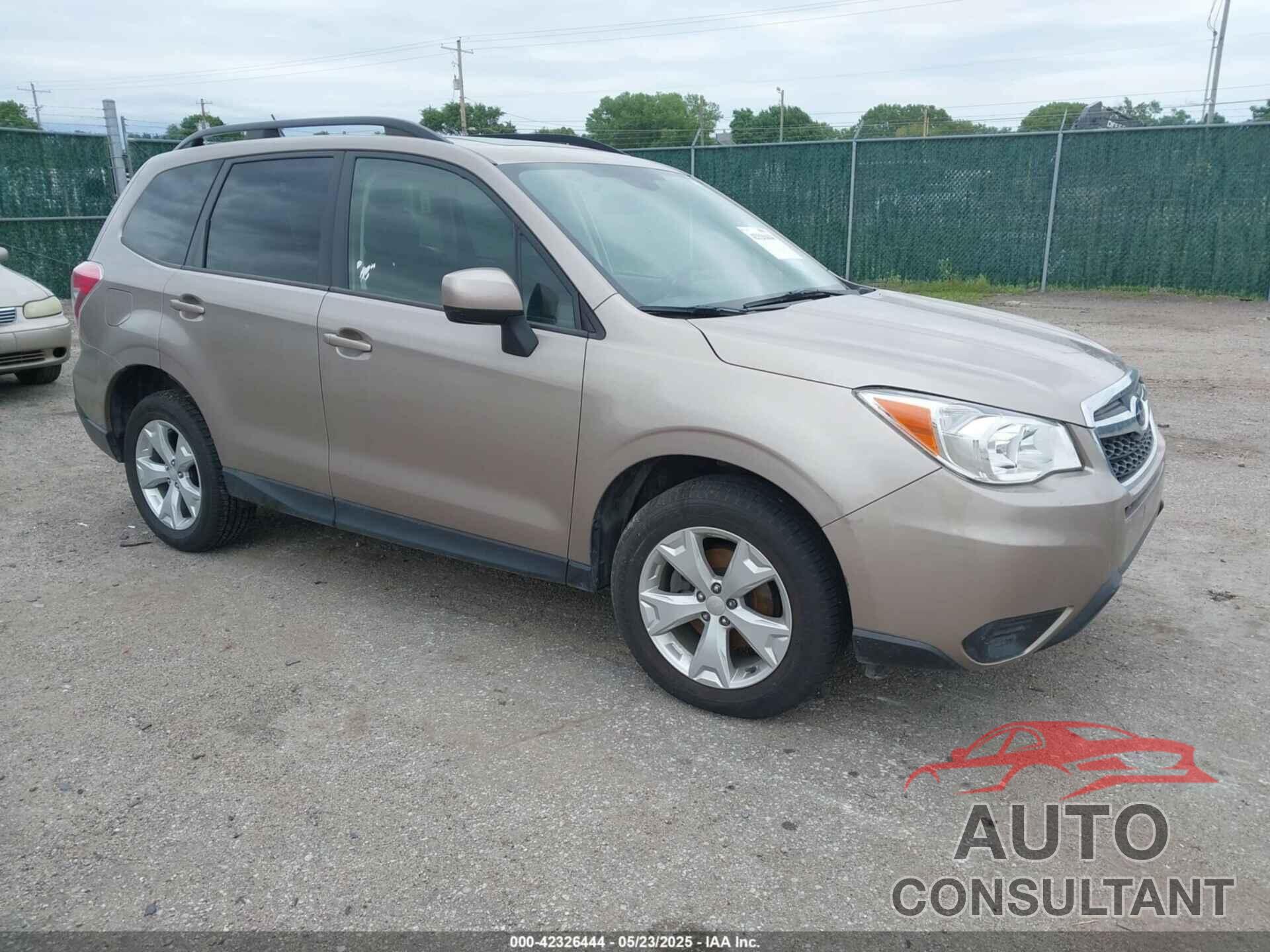 SUBARU FORESTER 2015 - JF2SJAFC2FH425034