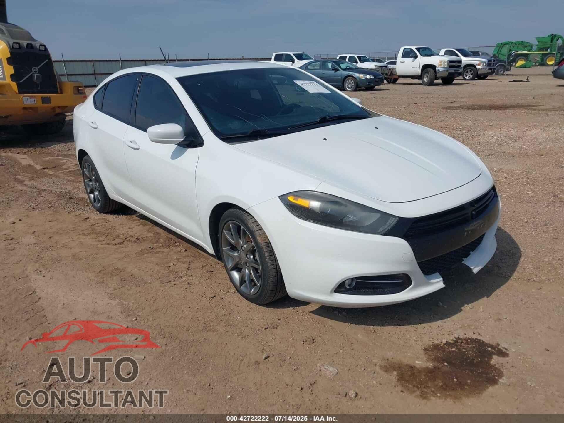 DODGE DART 2015 - 1C3CDFBB7FD132116