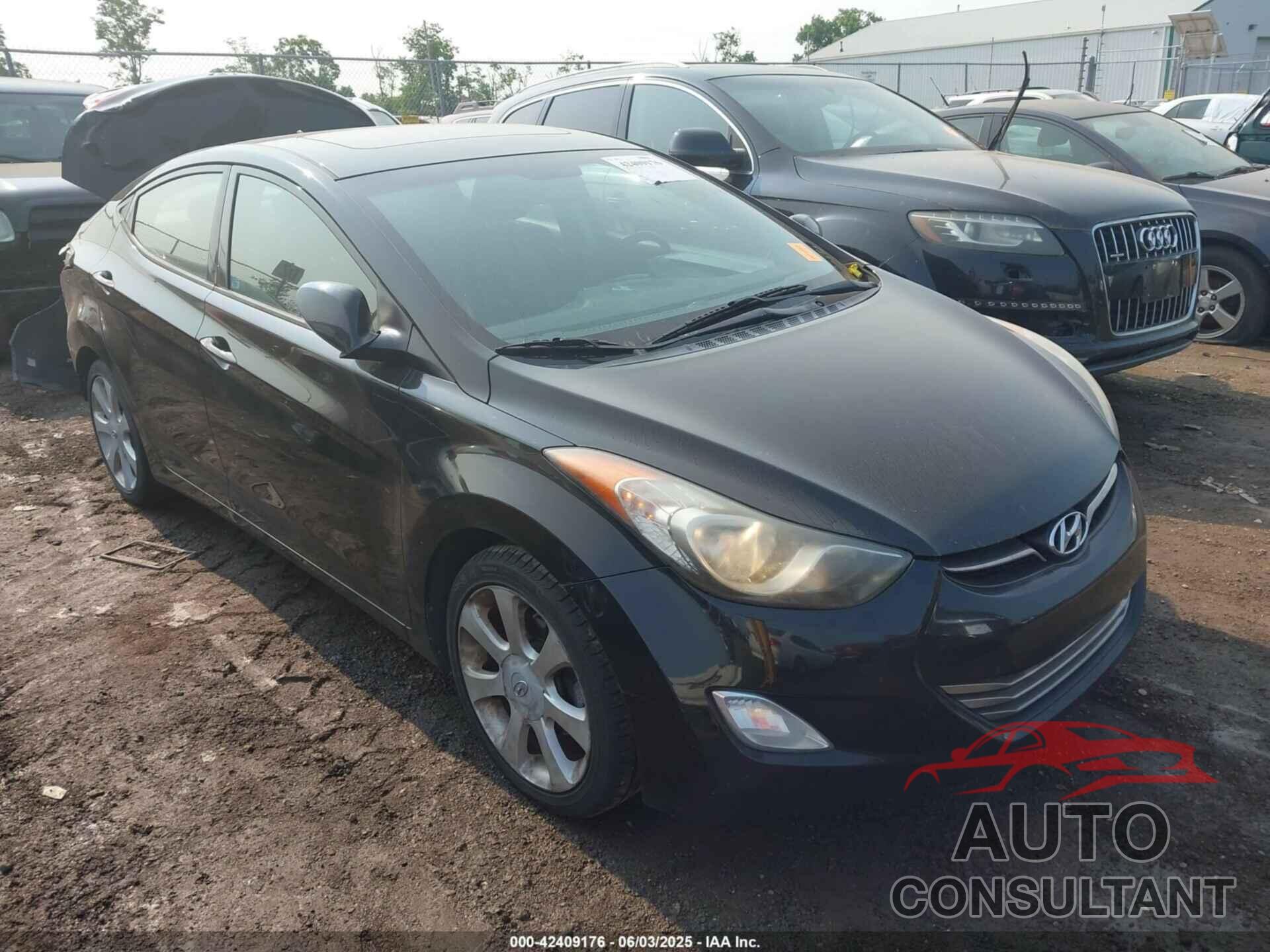 HYUNDAI ELANTRA 2013 - KMHDH4AE7DU795716