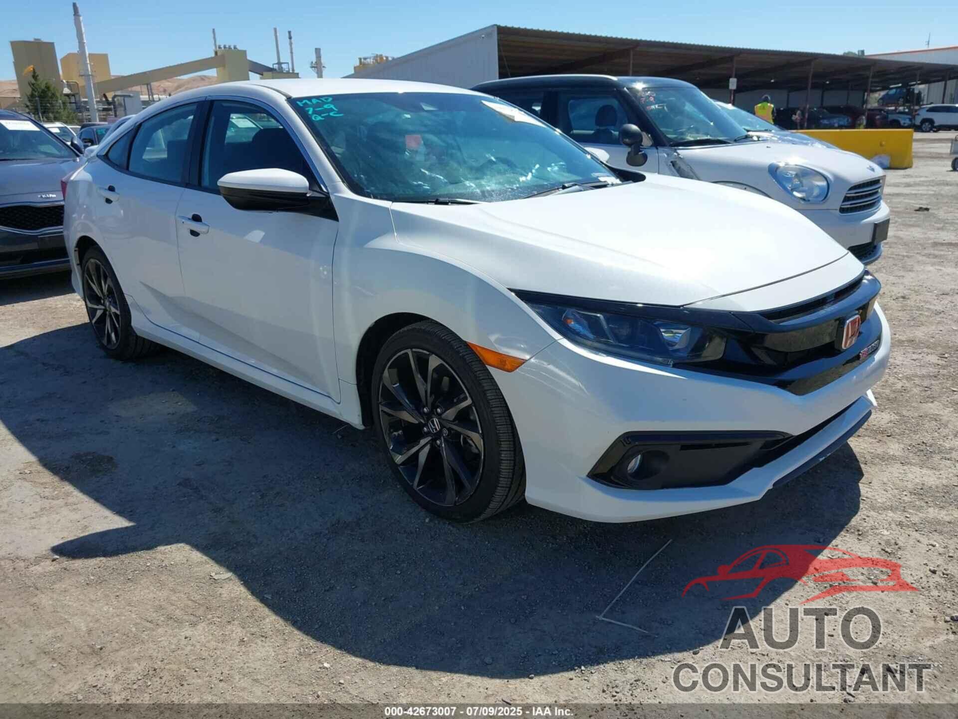 HONDA CIVIC 2019 - 2HGFC2F80KH521911