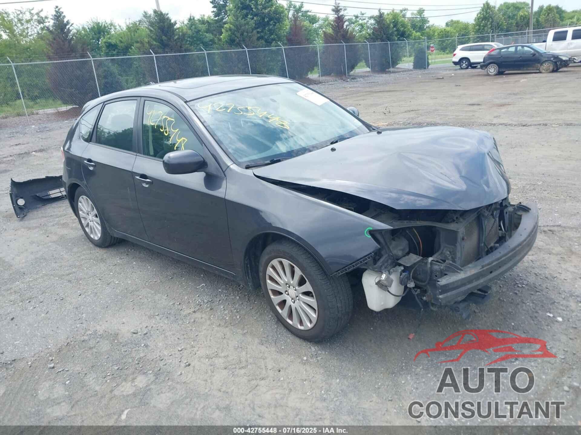 SUBARU IMPREZA 2011 - JF1GH6B63BH816724