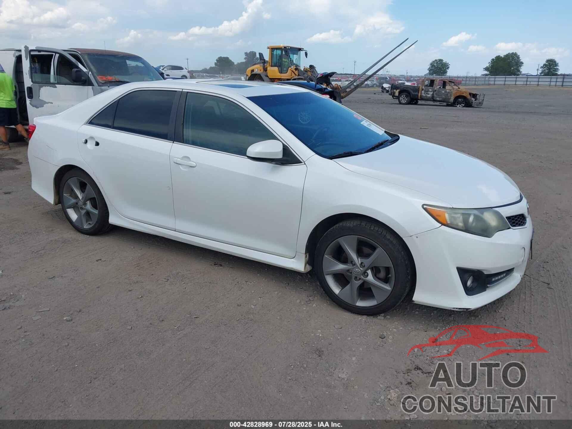 TOYOTA CAMRY 2012 - 4T1BF1FKXCU630641